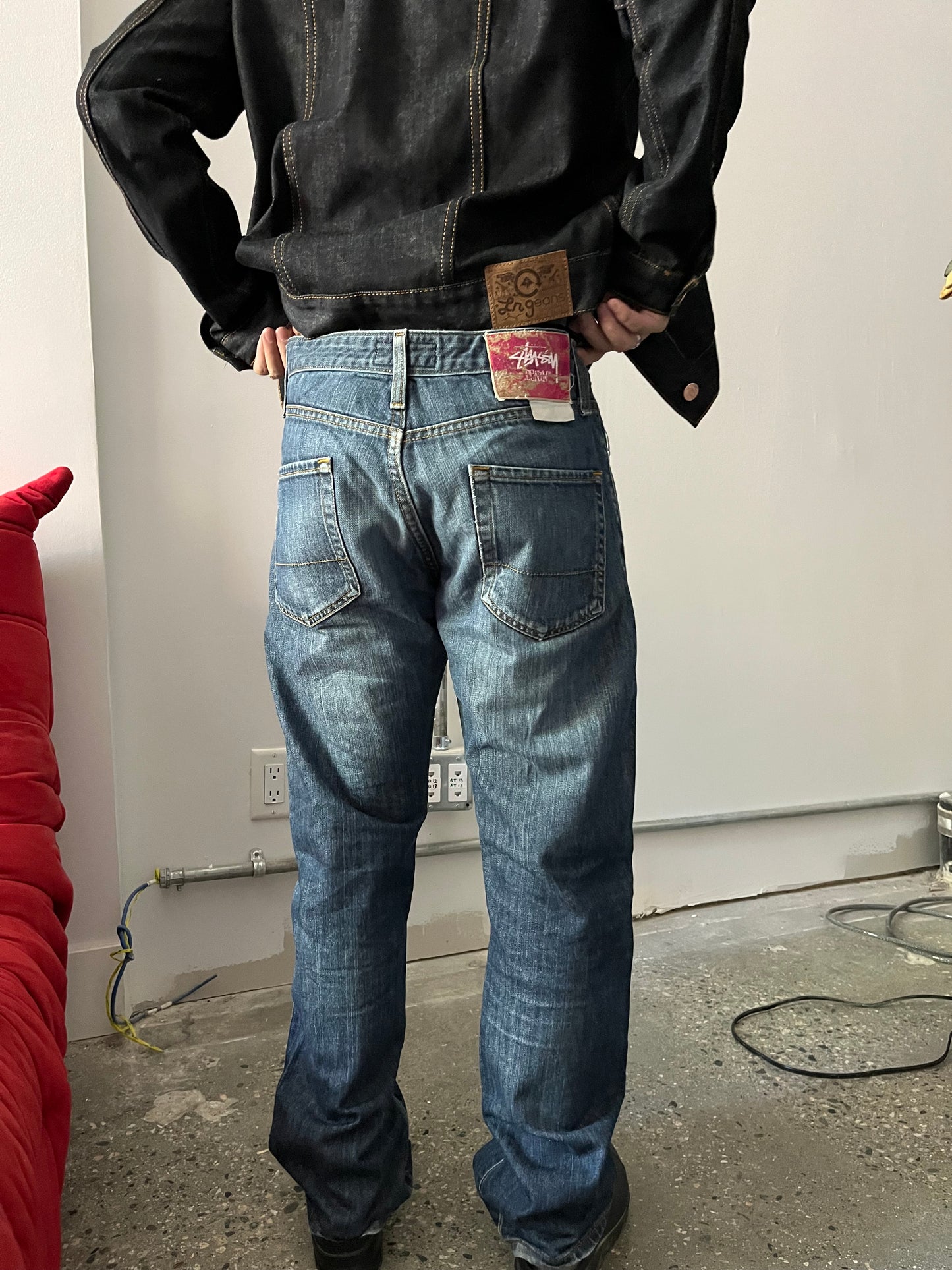 (32”) 1990s Stussy Rugged Work Denim