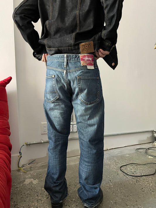 (32”) 1990s Stussy Rugged Work Denim