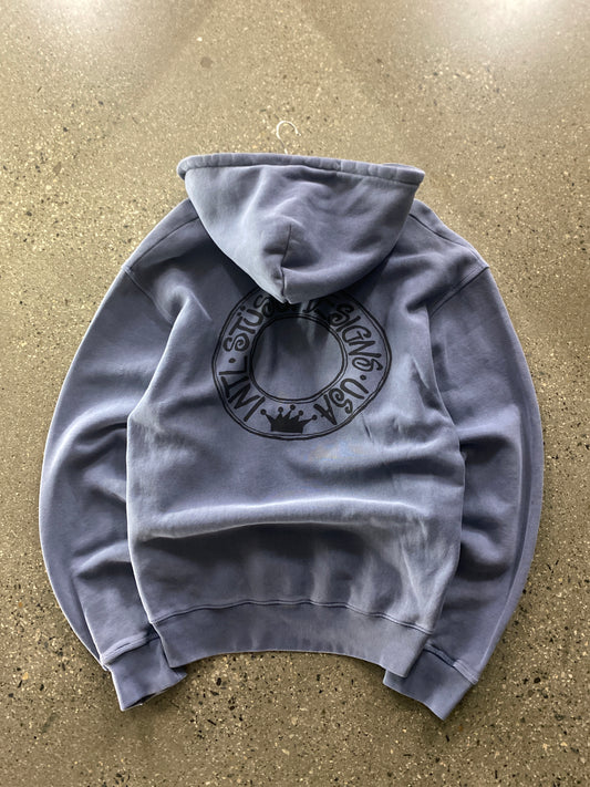 (2X) Stussy Thick Dyed Goods Zip Hoodie ( BRAND NEW WITH TAGS)