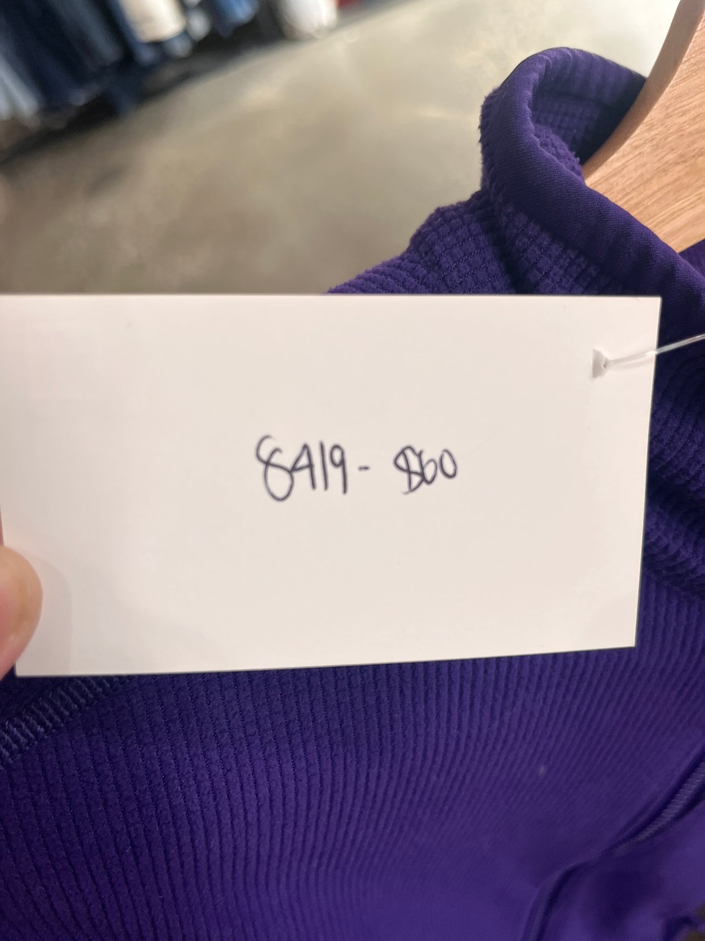 (Womens S) Arcteryx Purple Knitted Top