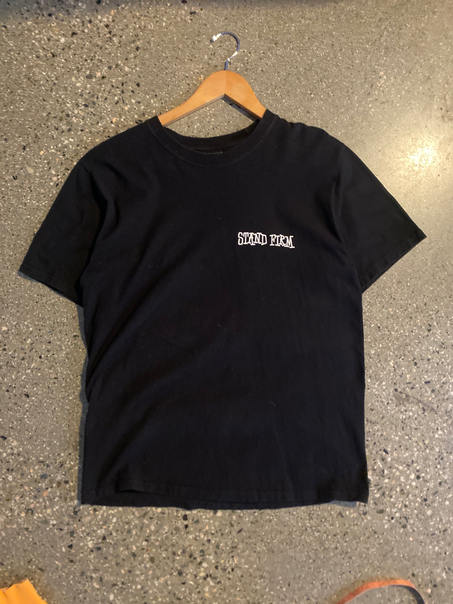 (M/L) Stussy Stand Firm Doublesided Tee