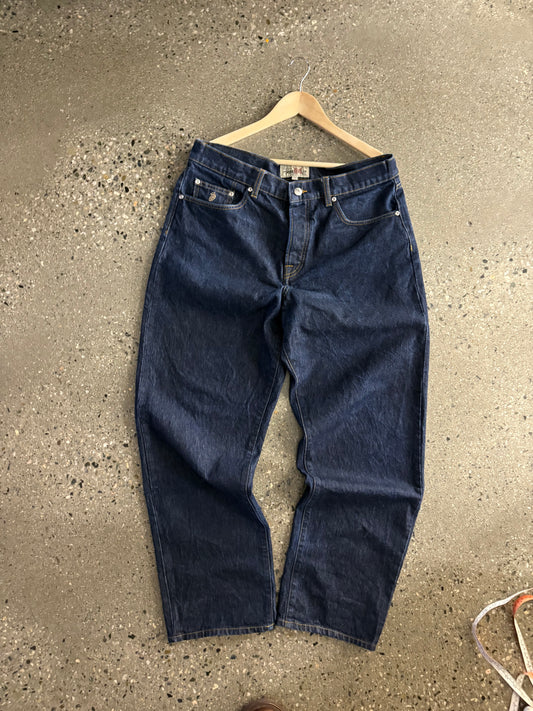 (32”) Stussy Big Ol’ Raw Denim