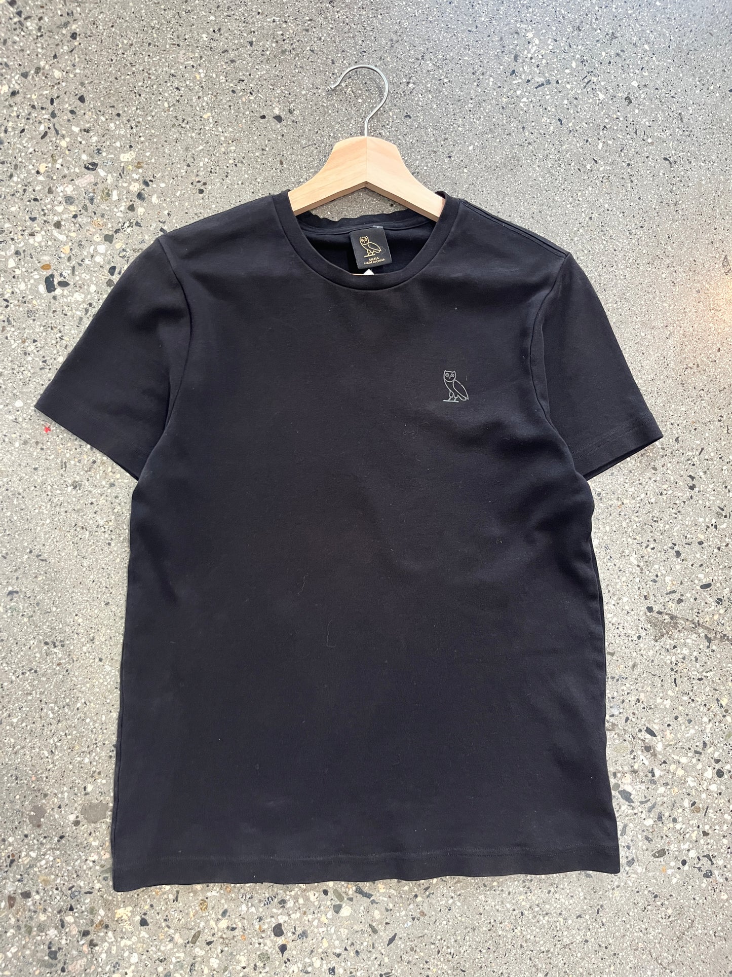 (S) Black OVO tee