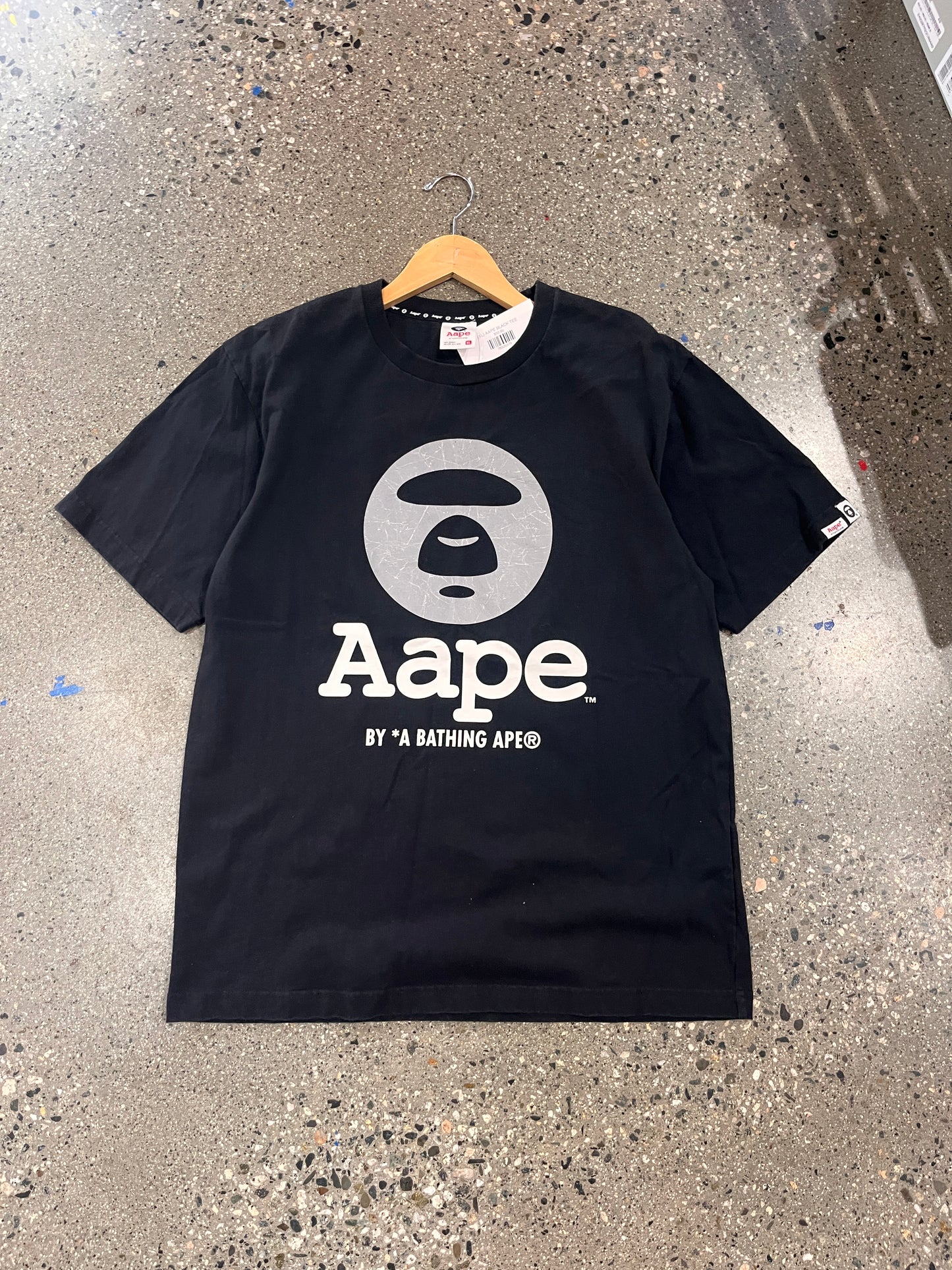 (XL) AAPE BLACK TEE