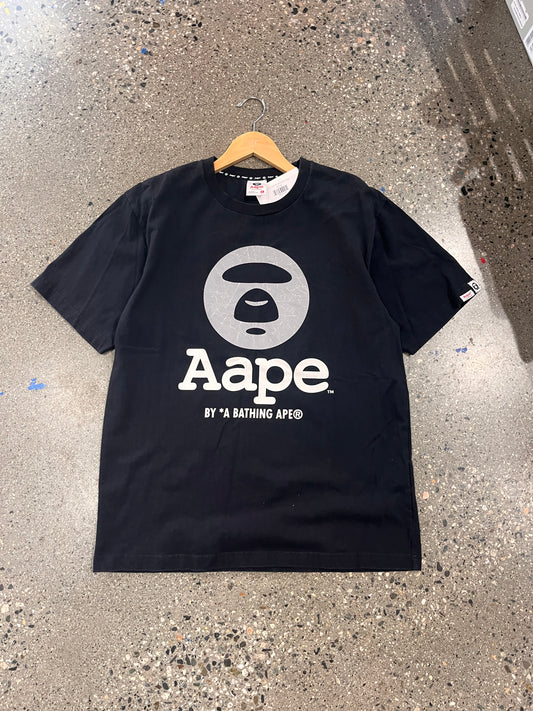 (XL) AAPE BLACK TEE