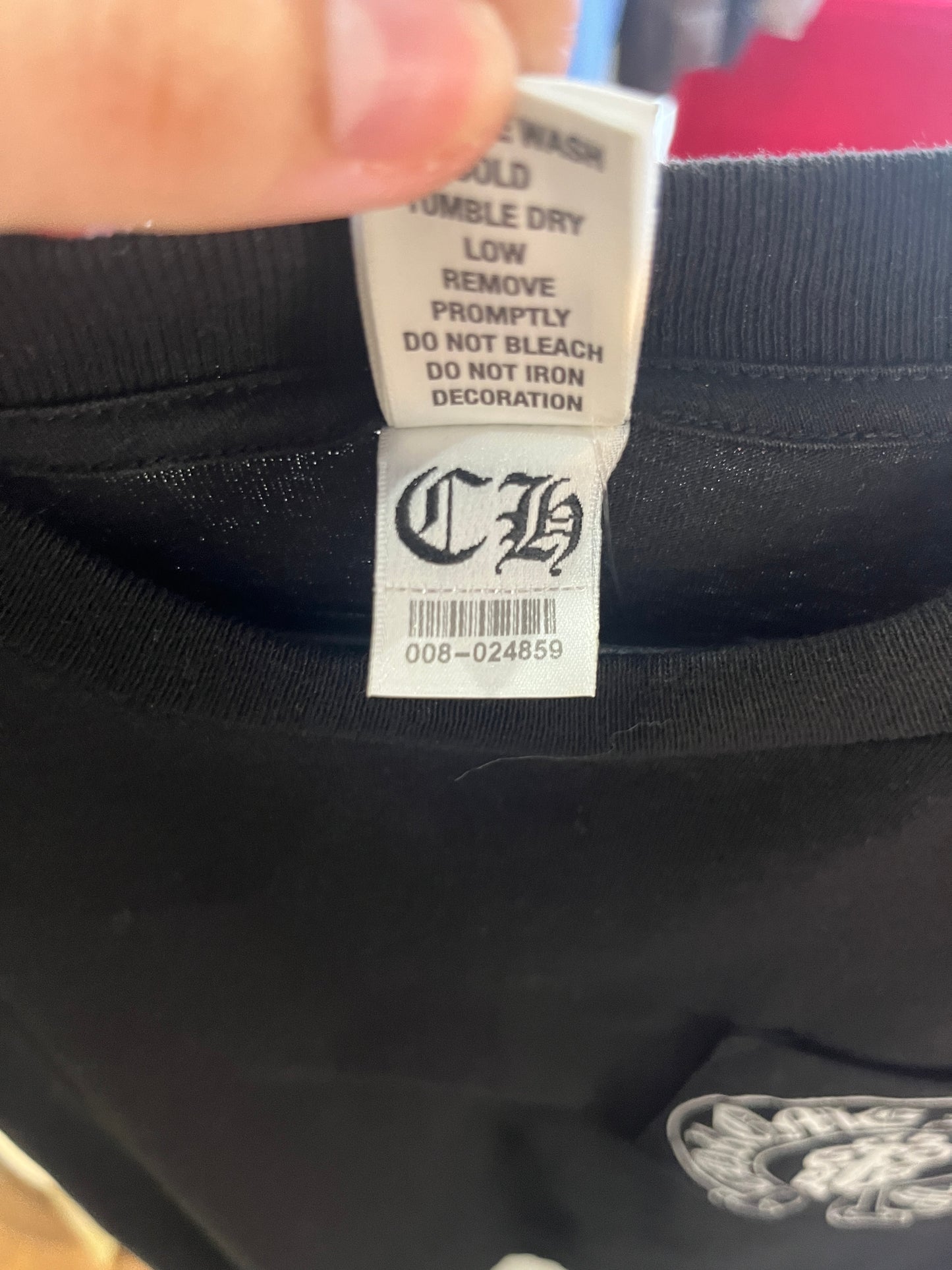 (S) Chrome Hearts USA Flag Doublesided Tee - Made in USA