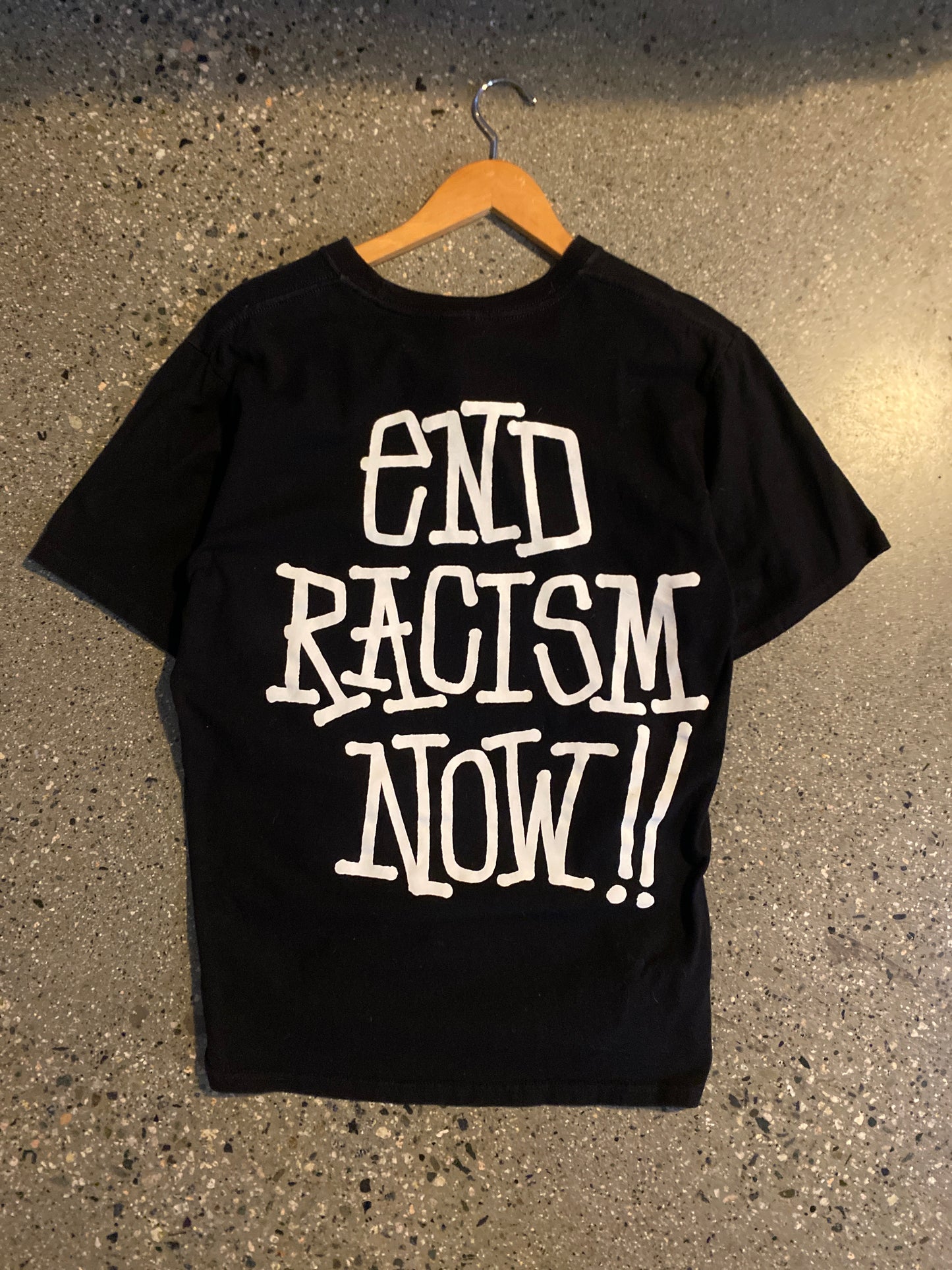 (M/L) Stussy Stand Firm Doublesided Tee