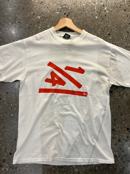 (M) Stussy 2005 1/4 Century Anniversary Tee Doublesided