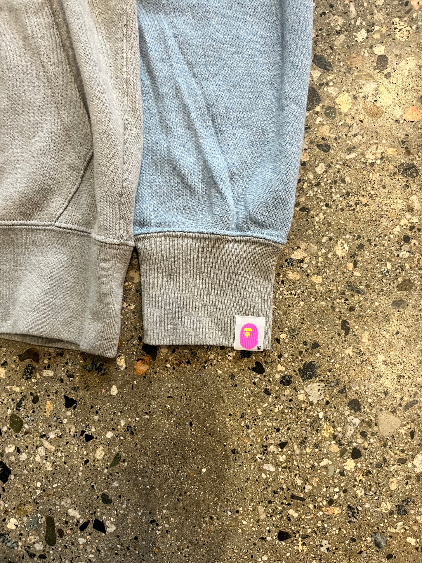 (Womens S) Bape Colorblock Hoodie