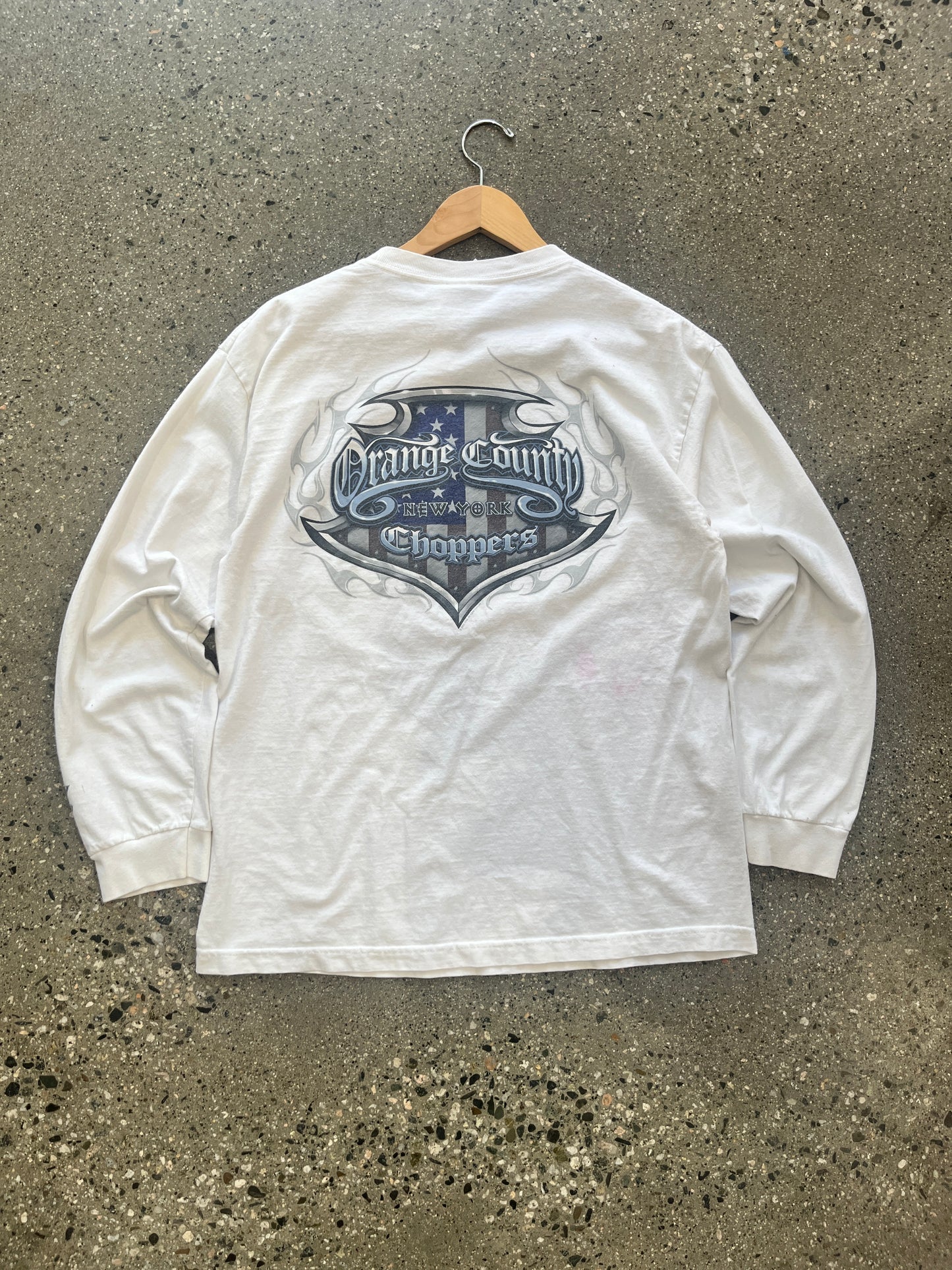 (L) Distressed Orange County Choppers New York LS