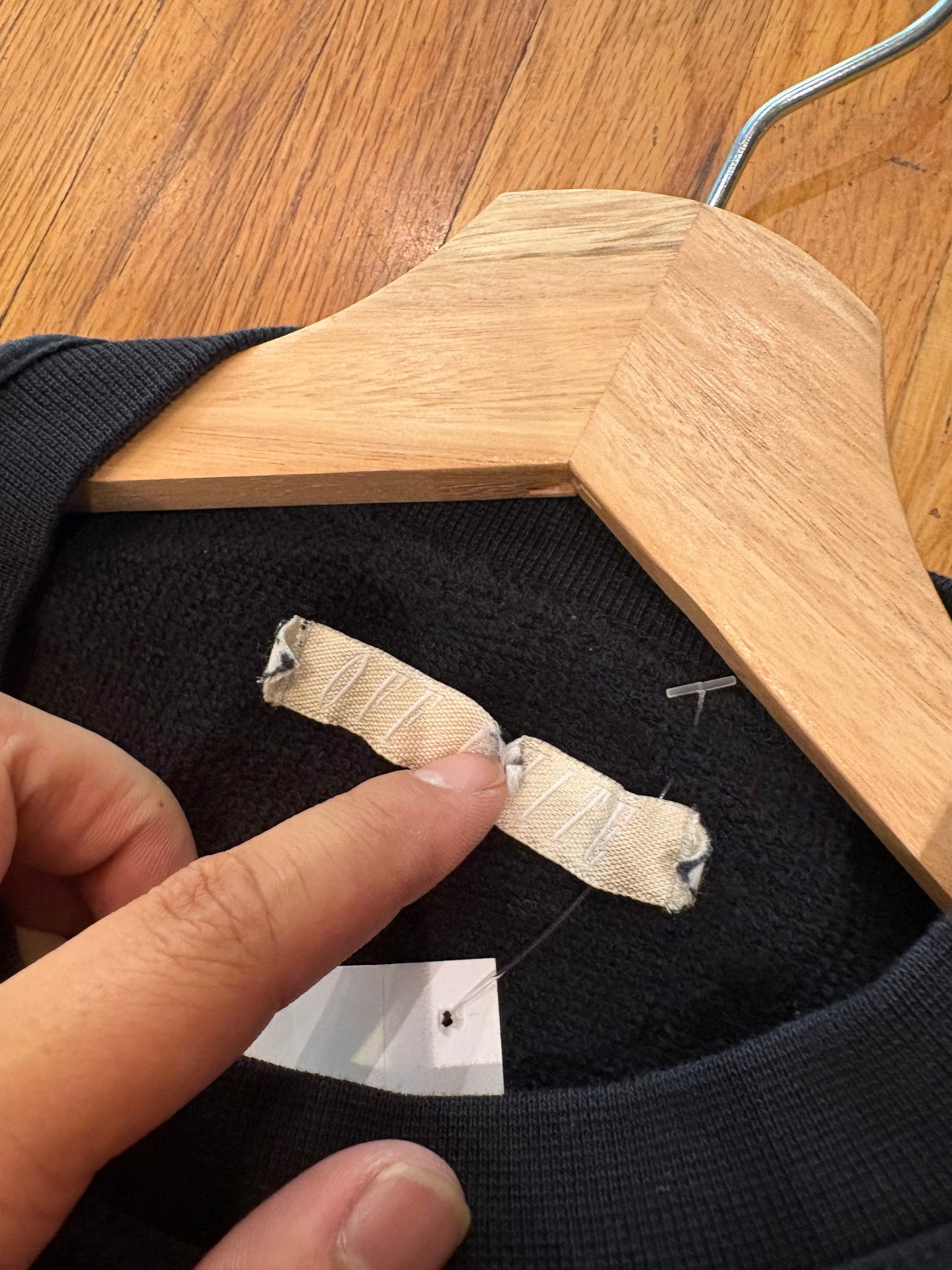 SS16 “Blue Collar” OG Offwhite Crewneck