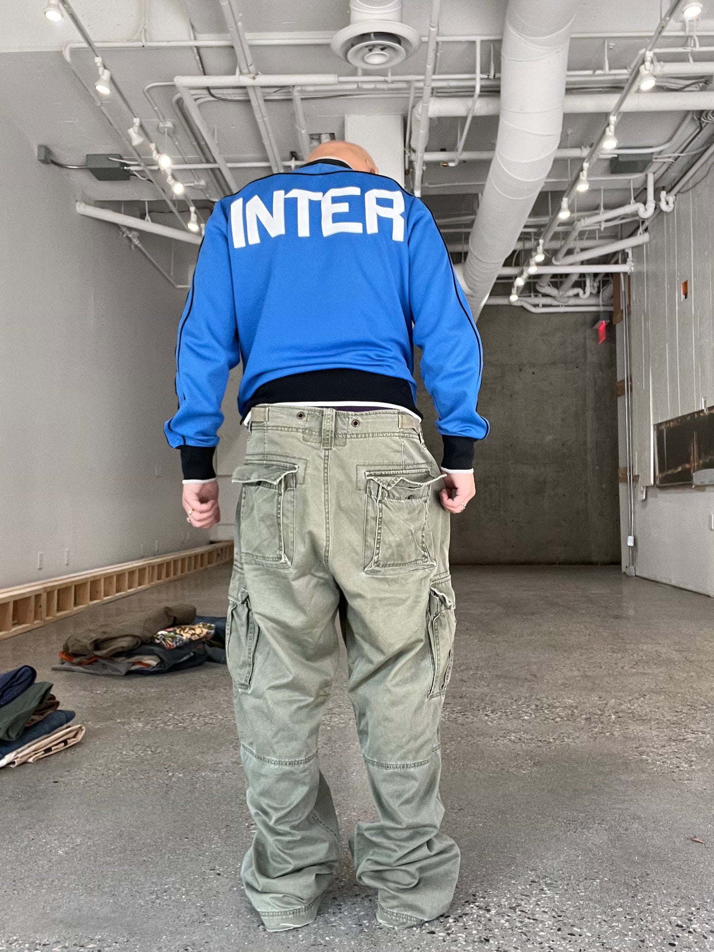 (38”) Vintage Military H2B Surplus Sunfaded Pants