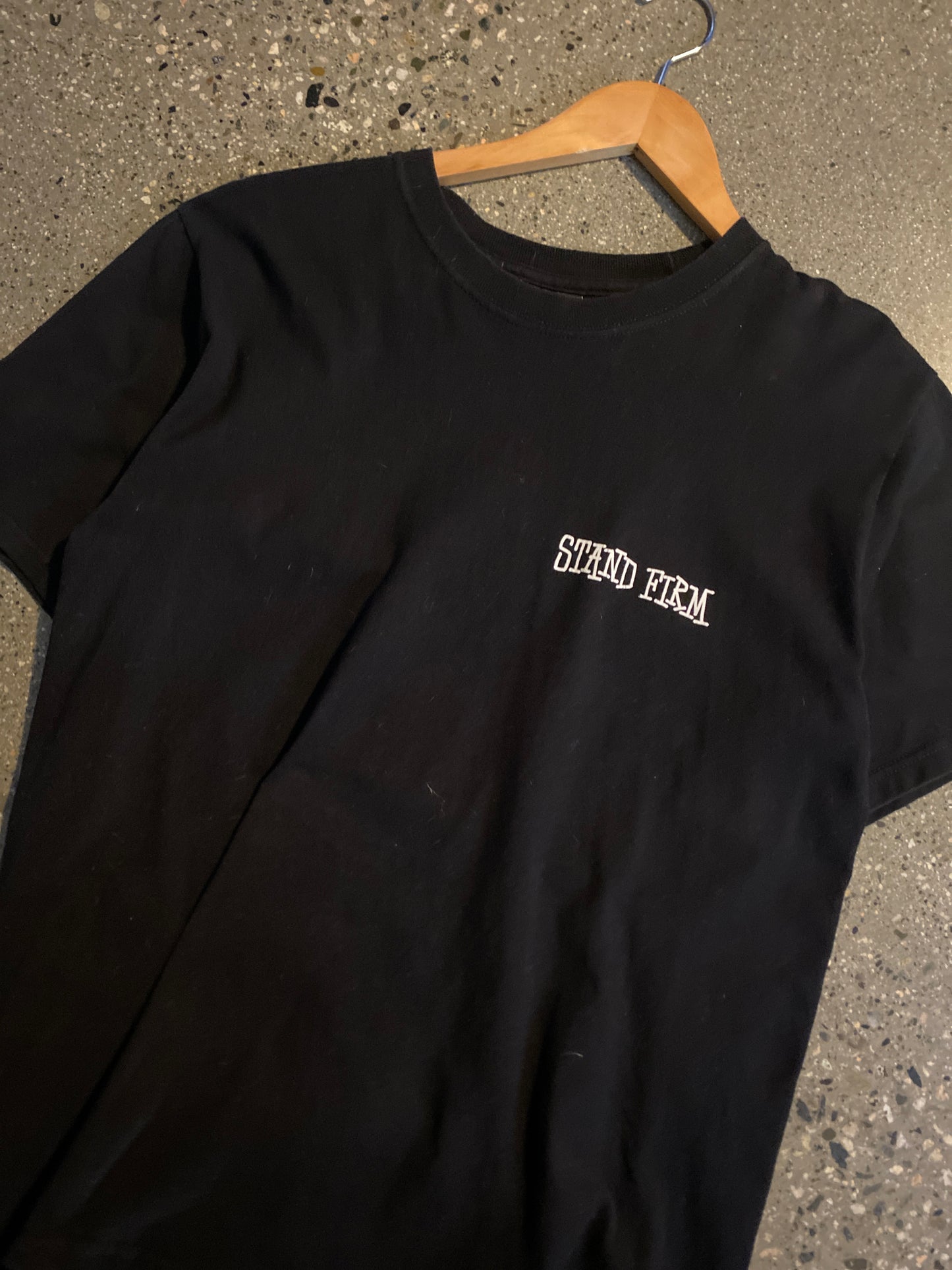 (M/L) Stussy Stand Firm Doublesided Tee