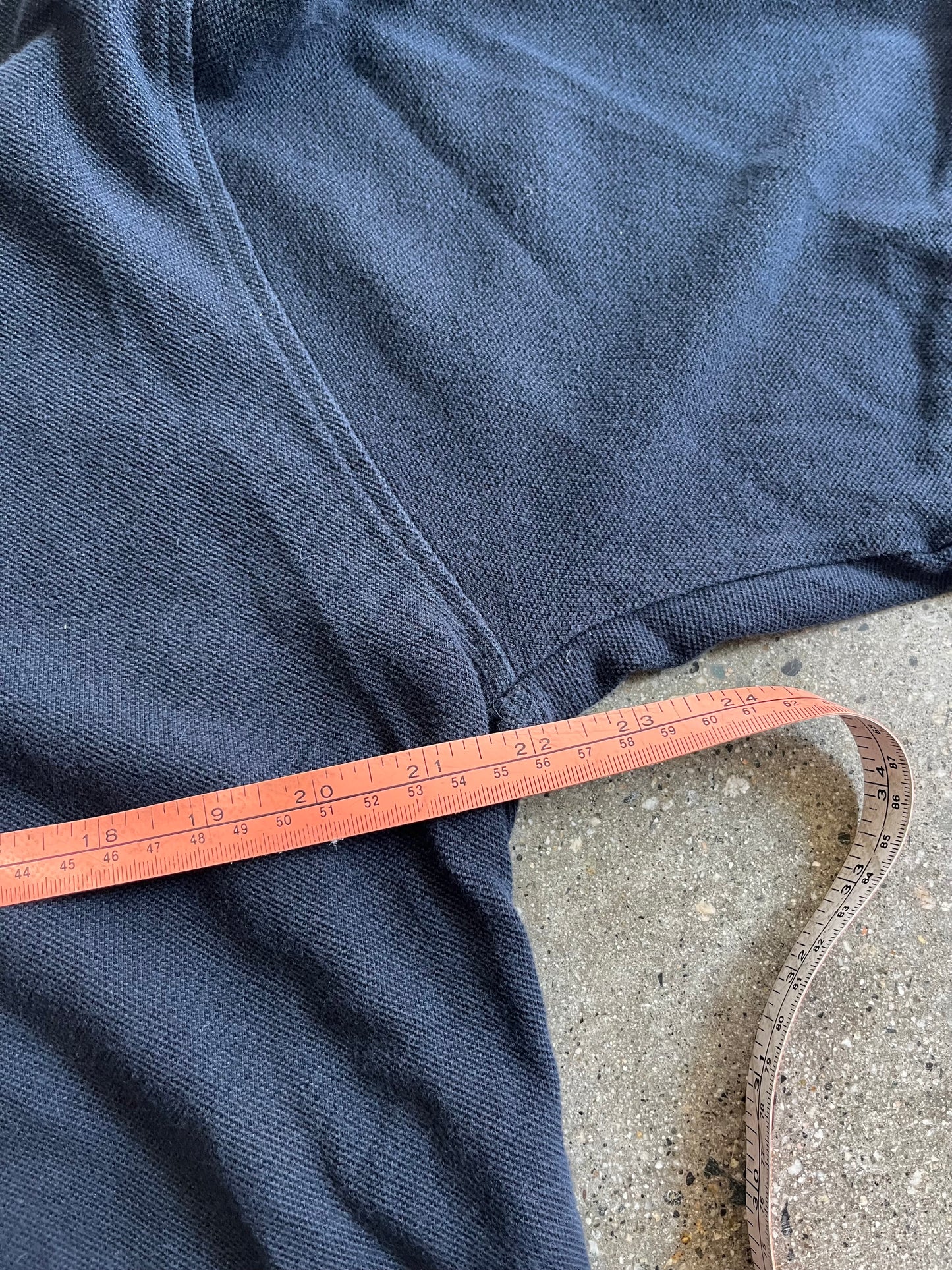(L) Burberry Polo Navy Blue