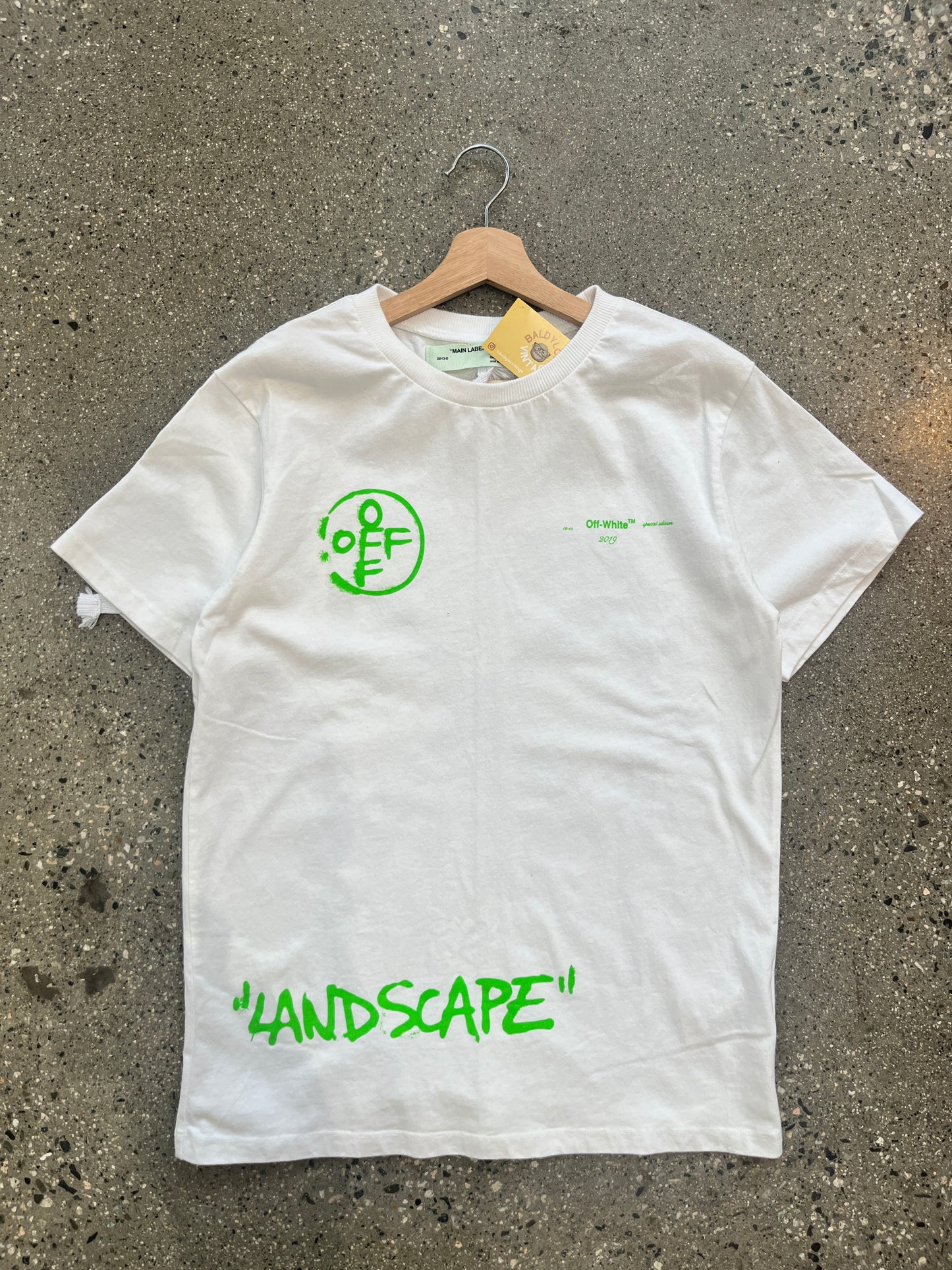 (L/XL) Offwhite Landscape Tee Doublesided