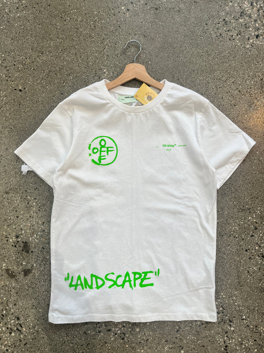 (L/XL) Offwhite Landscape Tee Doublesided