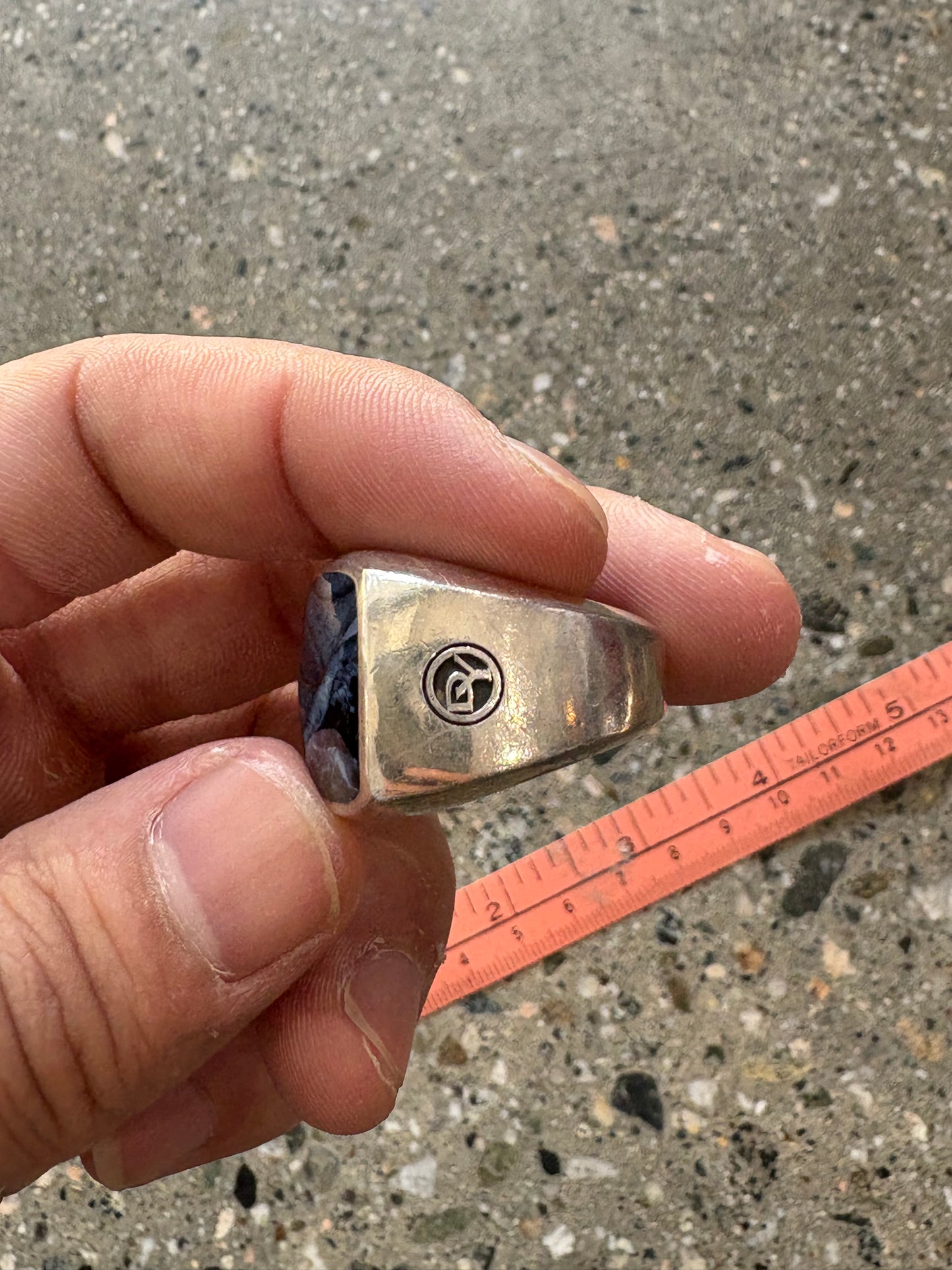 (SZ 10) David Yurman Signet Signet Ring .925 Silver