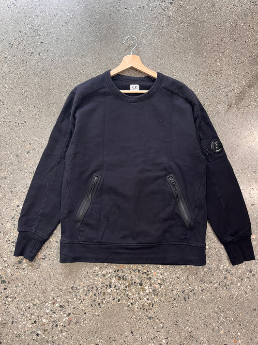 (M/L) C.P Company Black Sweater