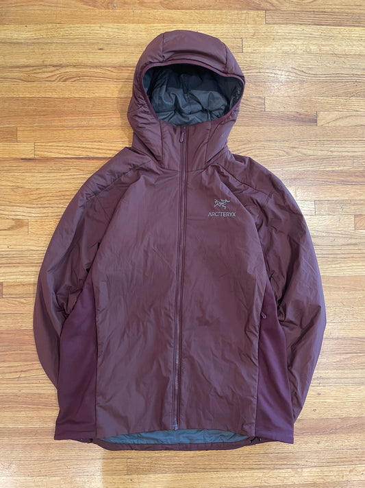 (Men’s L) Arc’teryx Burgundy Atom LT Hoody