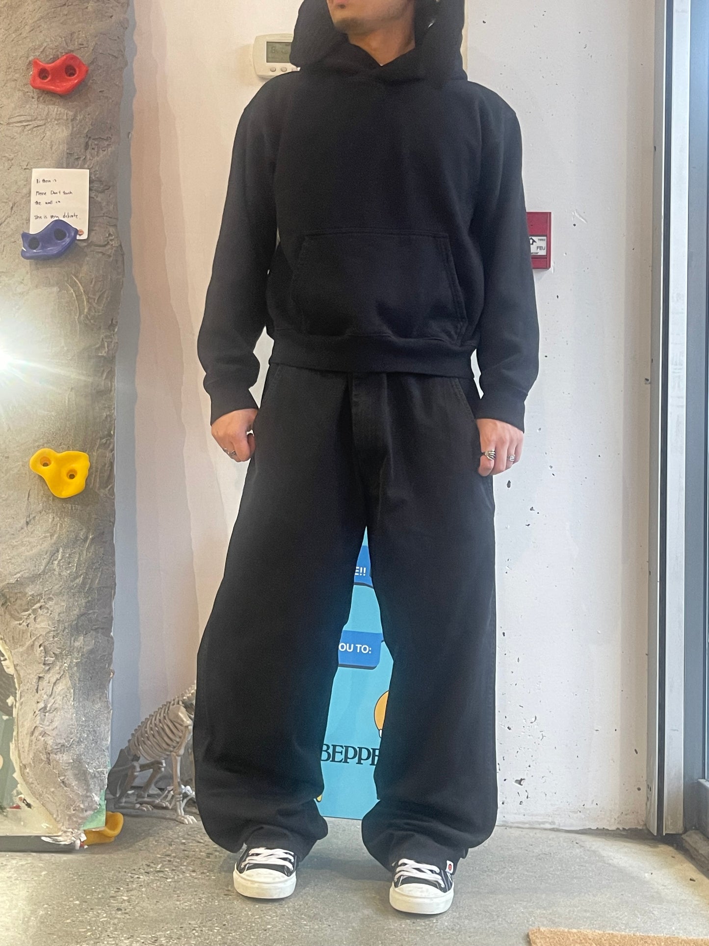 A197 - 38W Bape x Baby Milo Script Baggy Denim