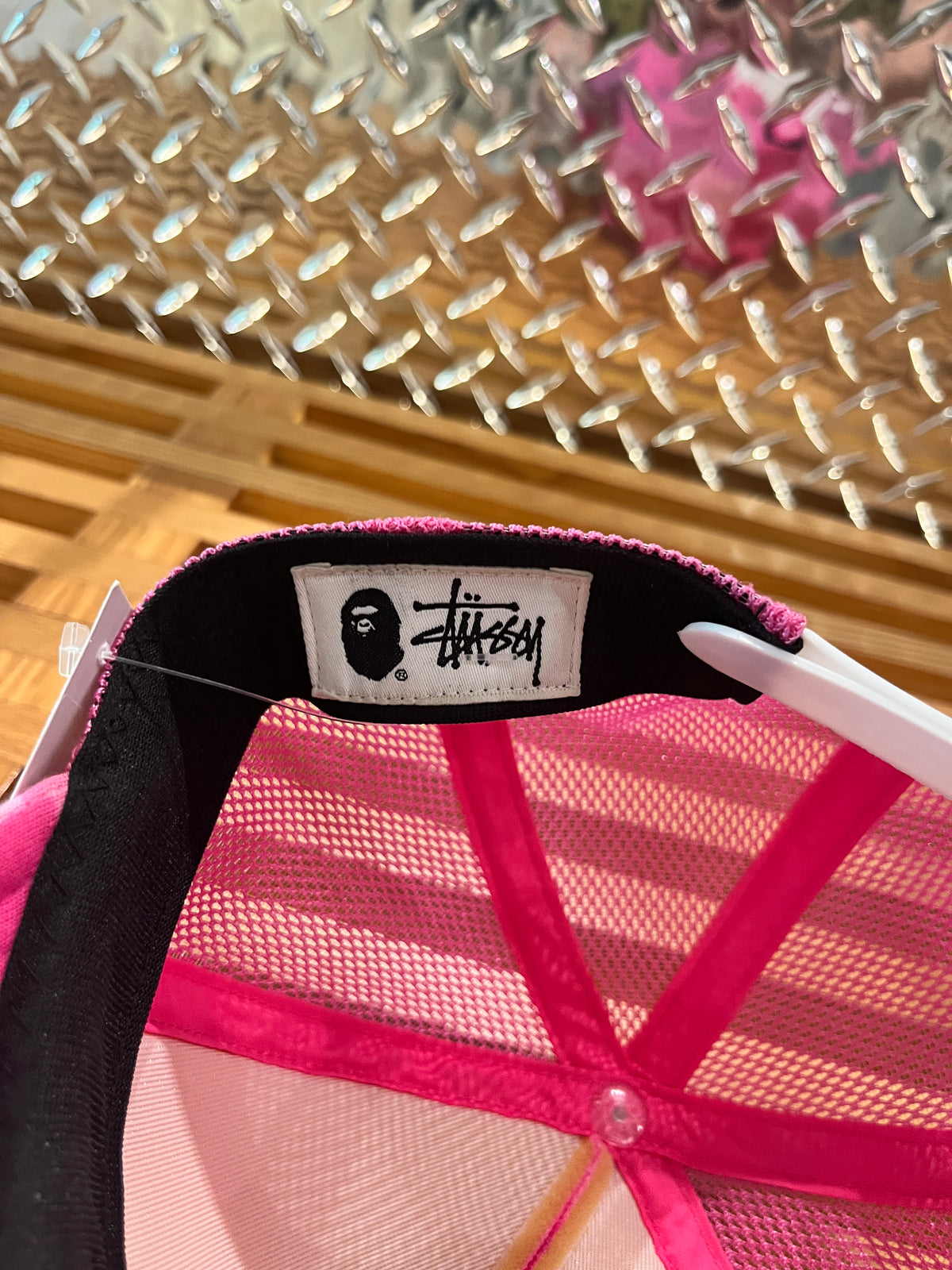 (OS) SS22 Bape x Stussy Trucker