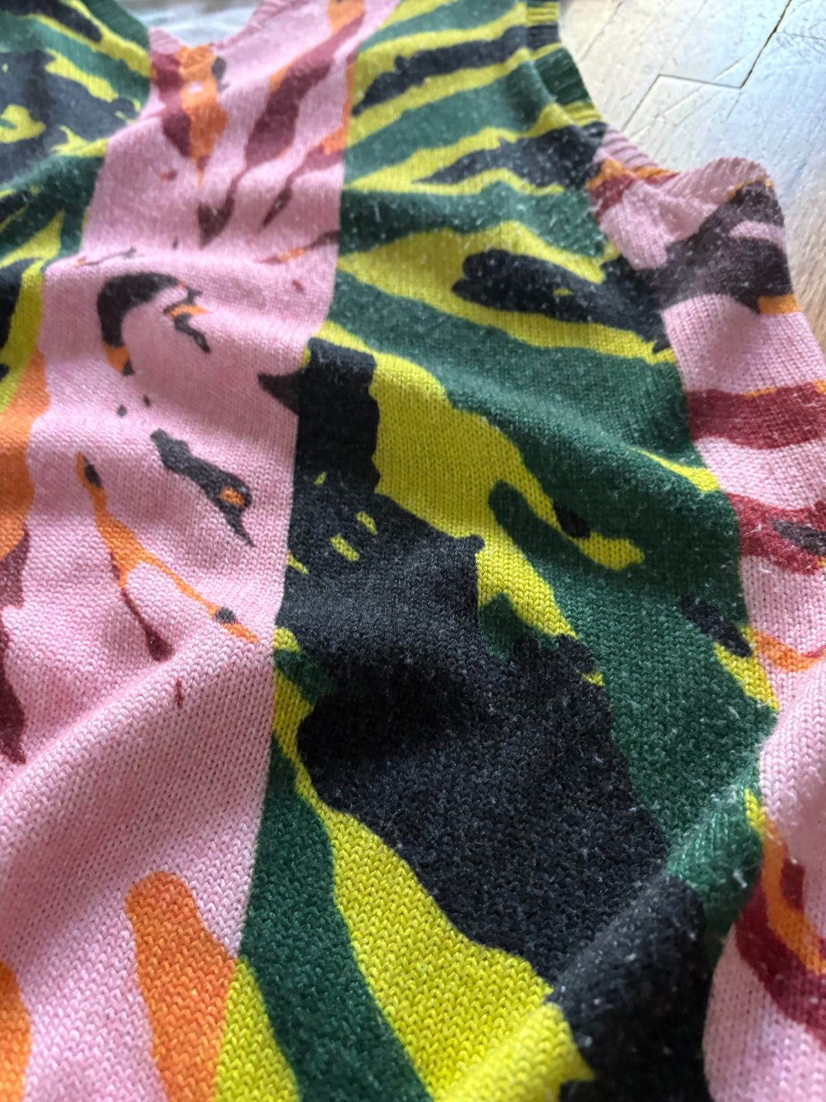 (M) Stussy Abstract Knit Vest