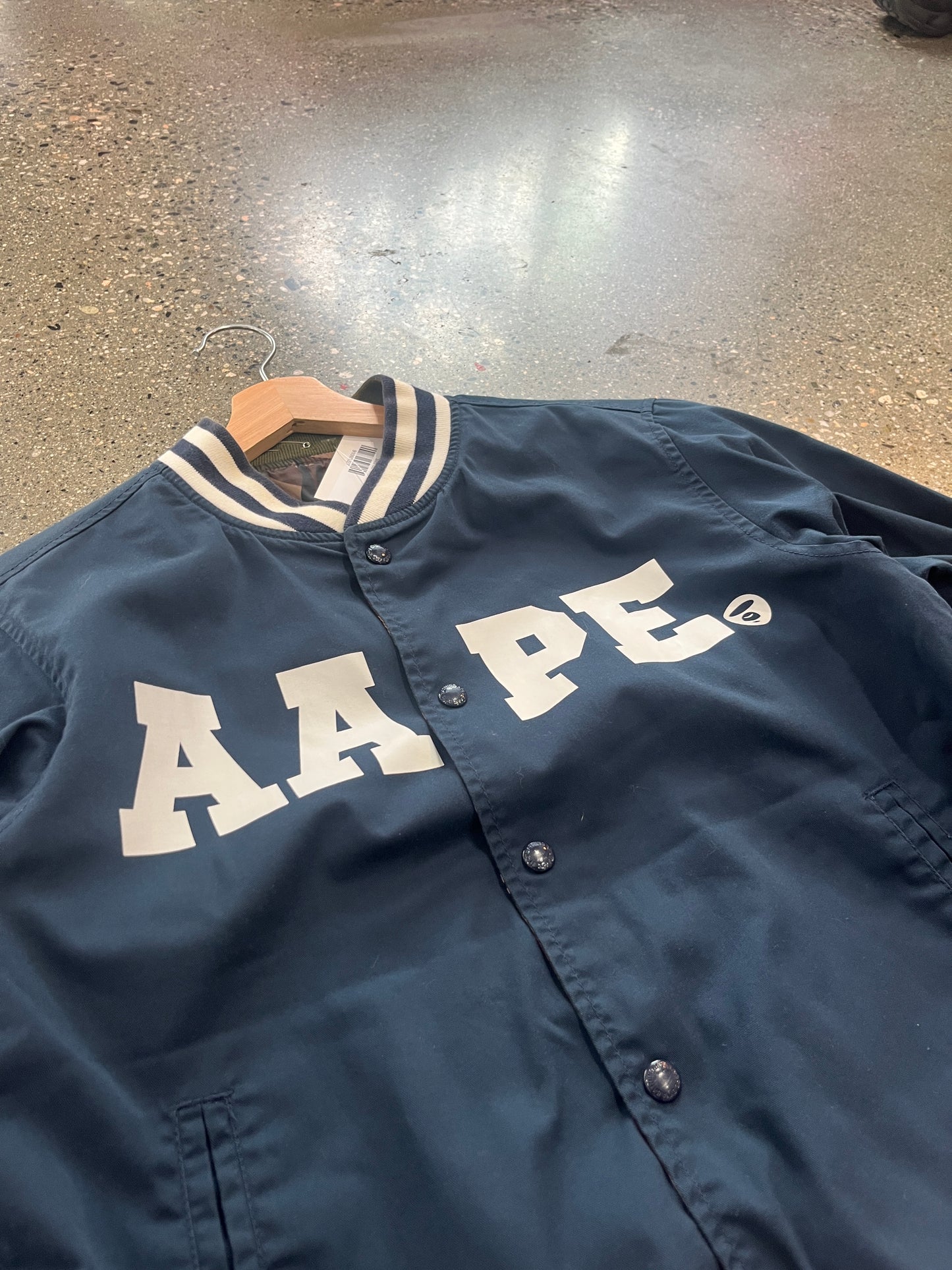(L) AAPE REVERSIBLE Bomber Jacket