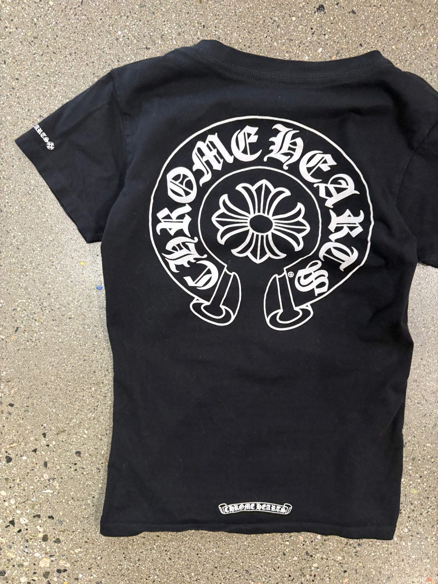 (Xs) Womens Chrome Hearts Baby Tee