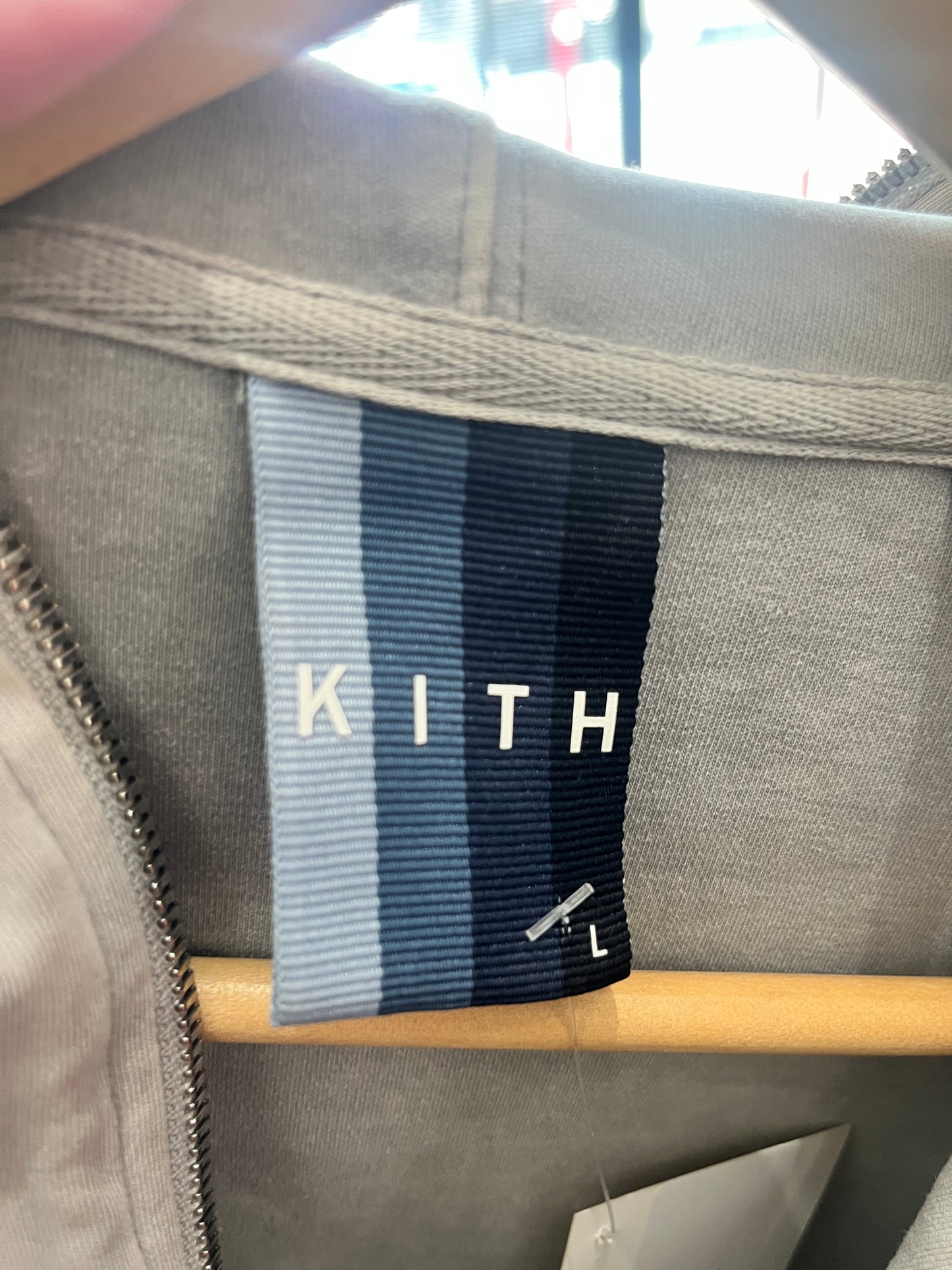 (L) Kith Full Zip Hoodie