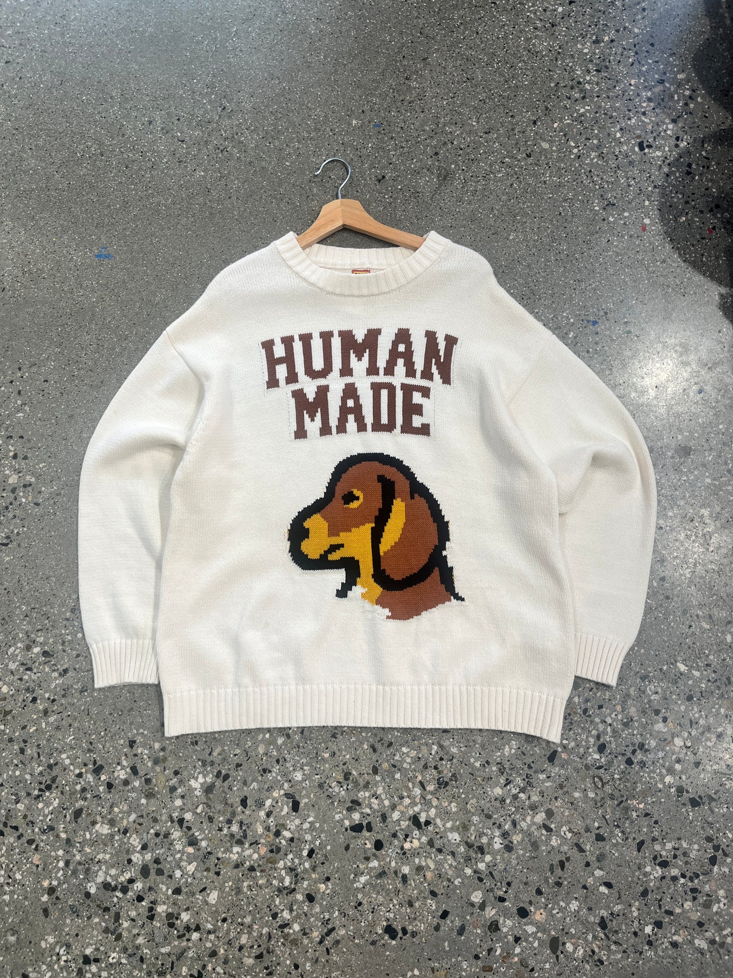 (M/L) Human Made Raglan Knit Sweater