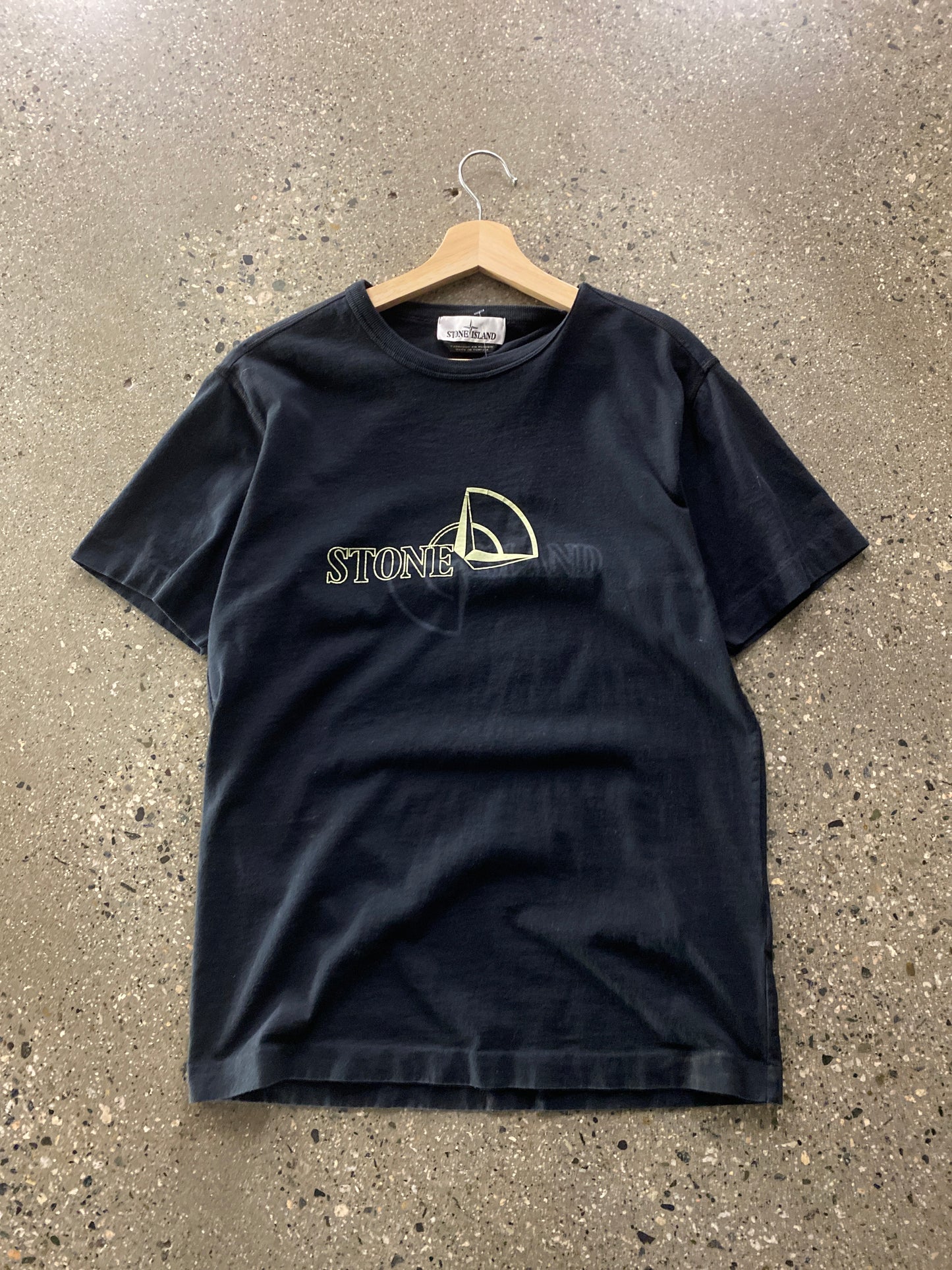 (M) Stone Island Black Tee