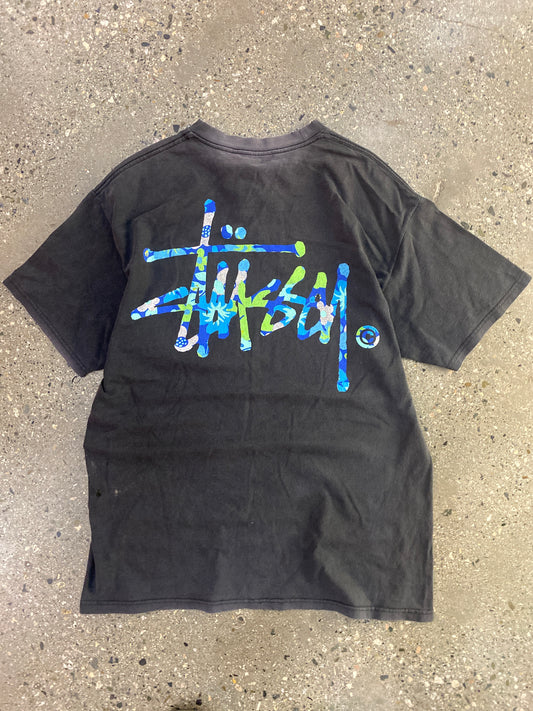 (L) mid 2000s Stussy Okinawa Tee