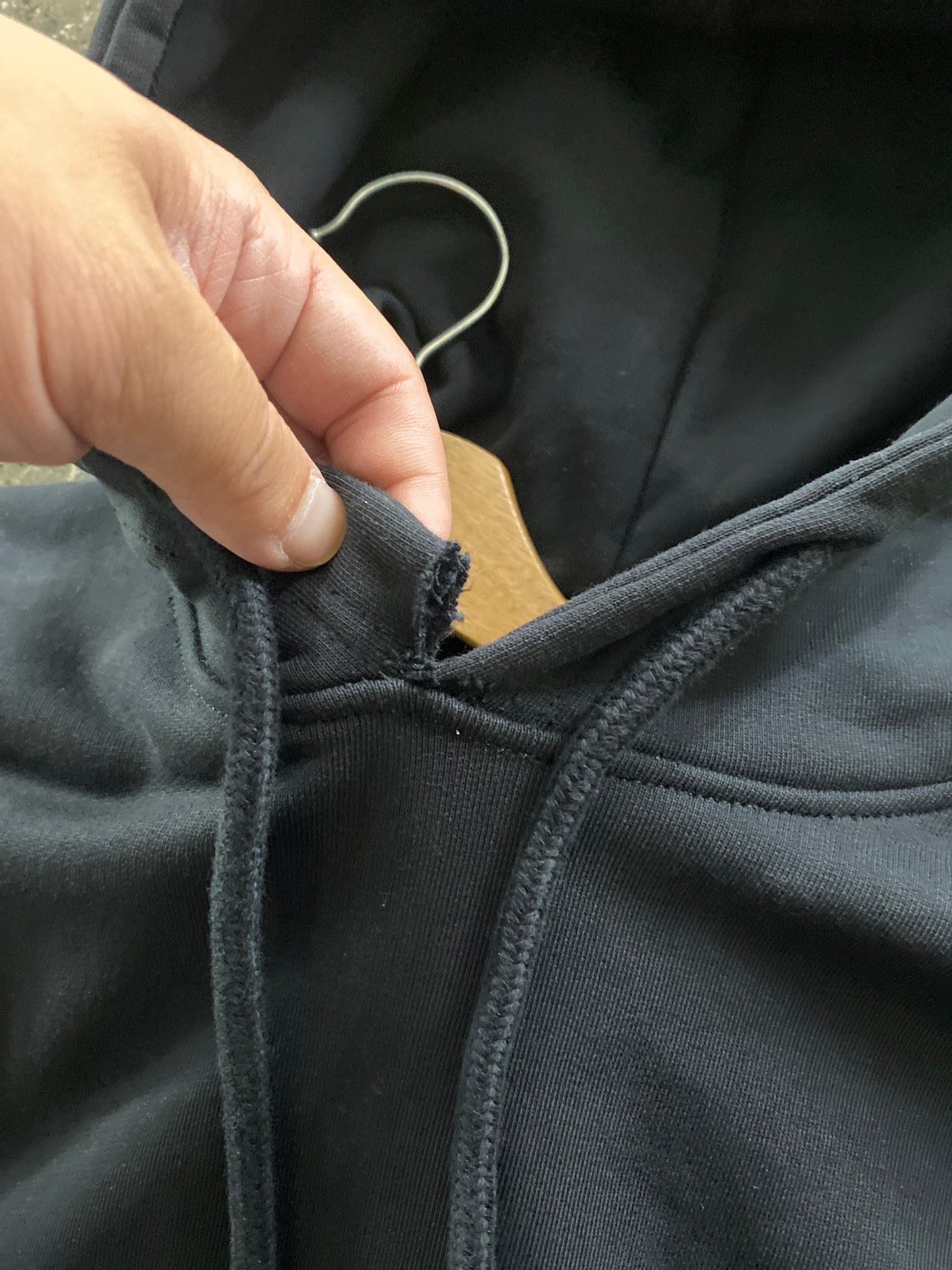 (S) Palace Doublesided Black Hoodie ( AS IS)
