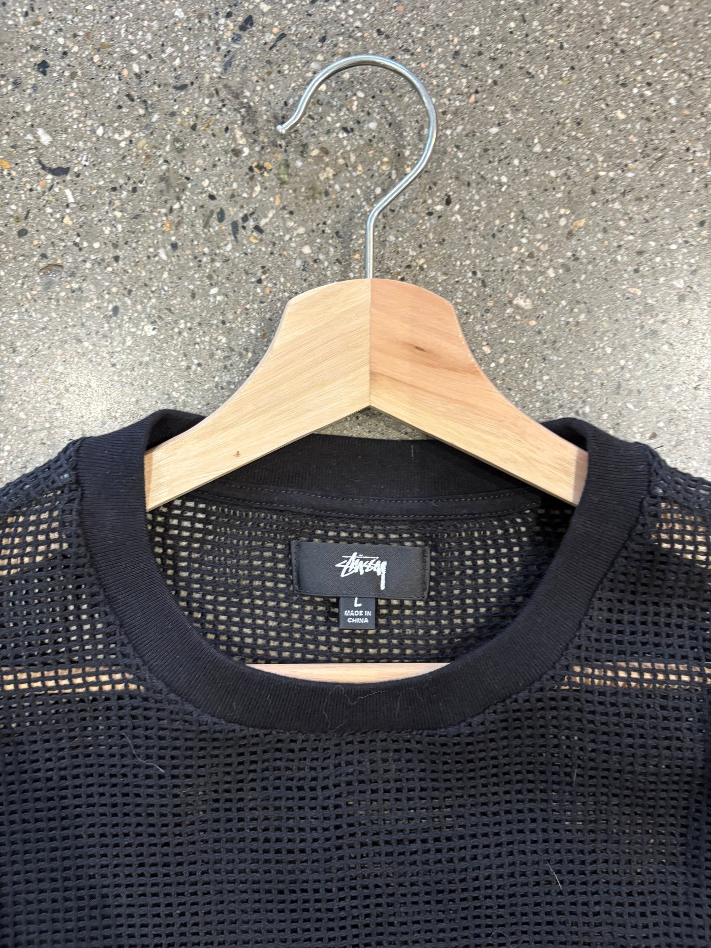 (L) Stussy Mesh Longsleeve