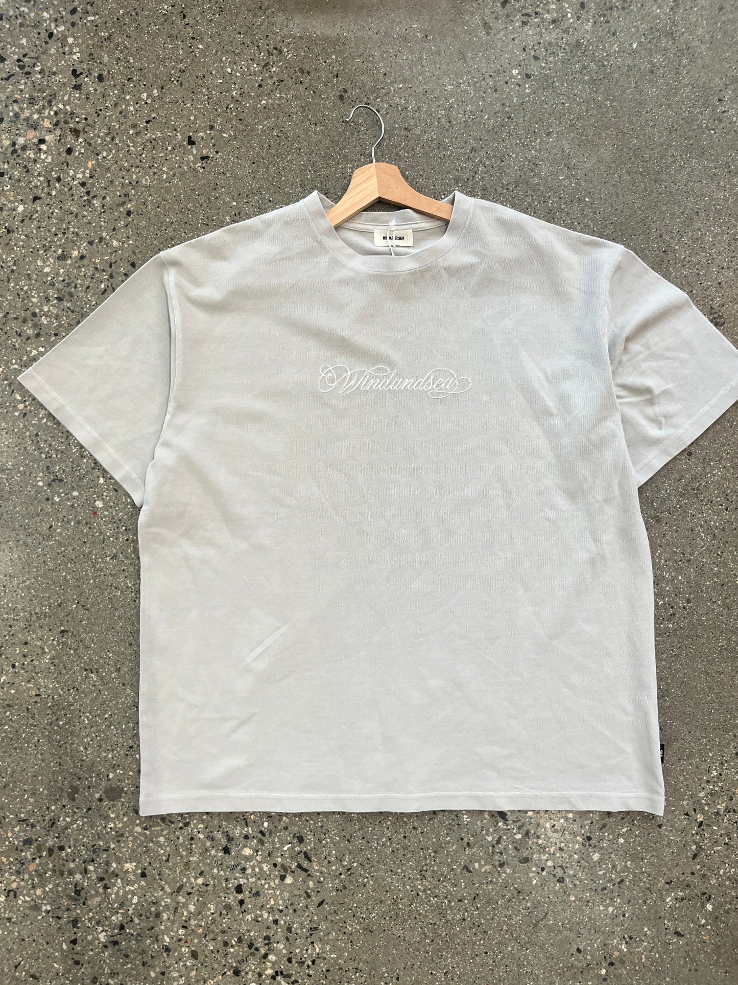(XL) BNWT Wind & Sea Garment Dyed Kanoko S/S