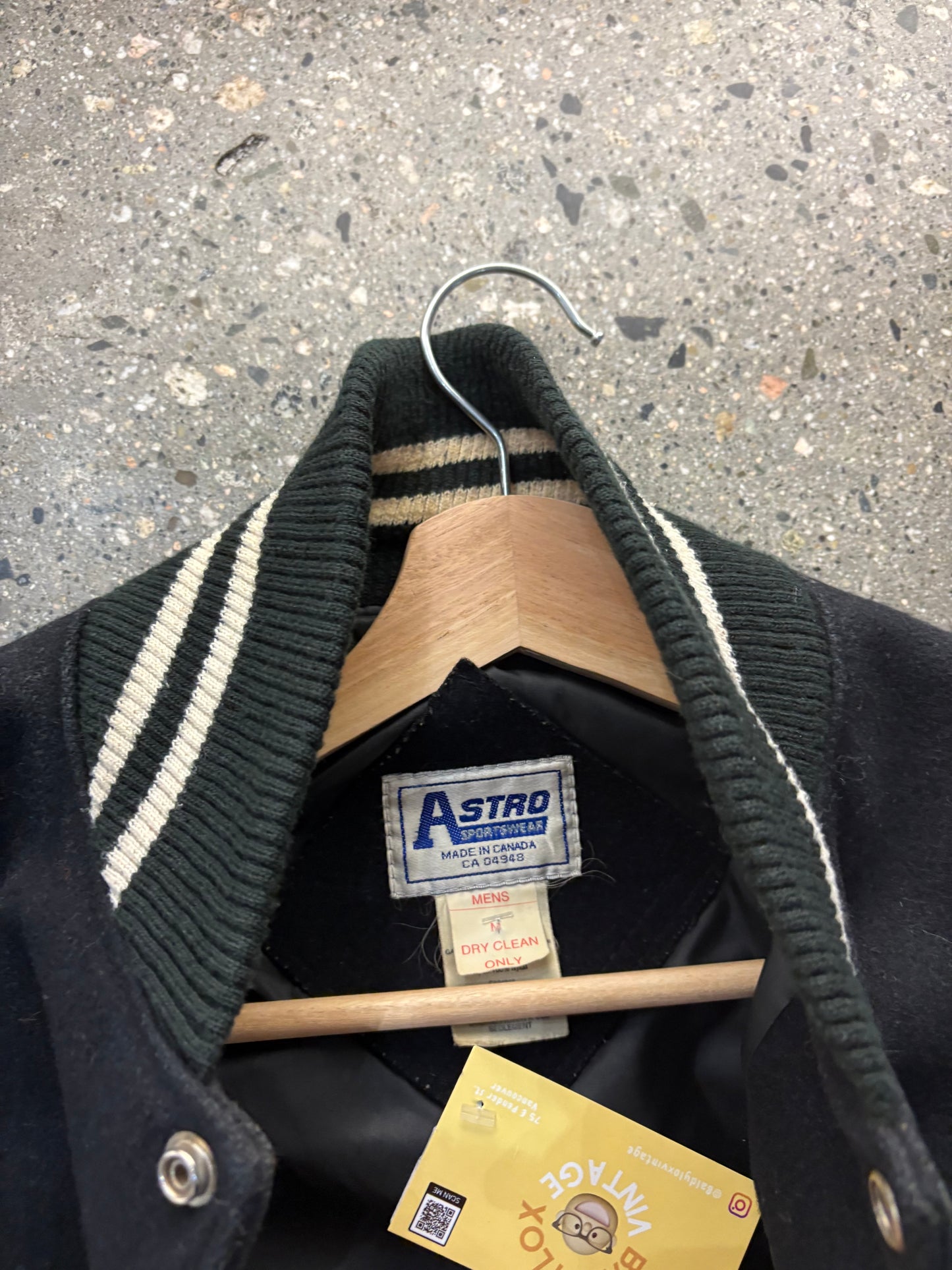 90s Hard Rock Toronto Varsity Jacket
