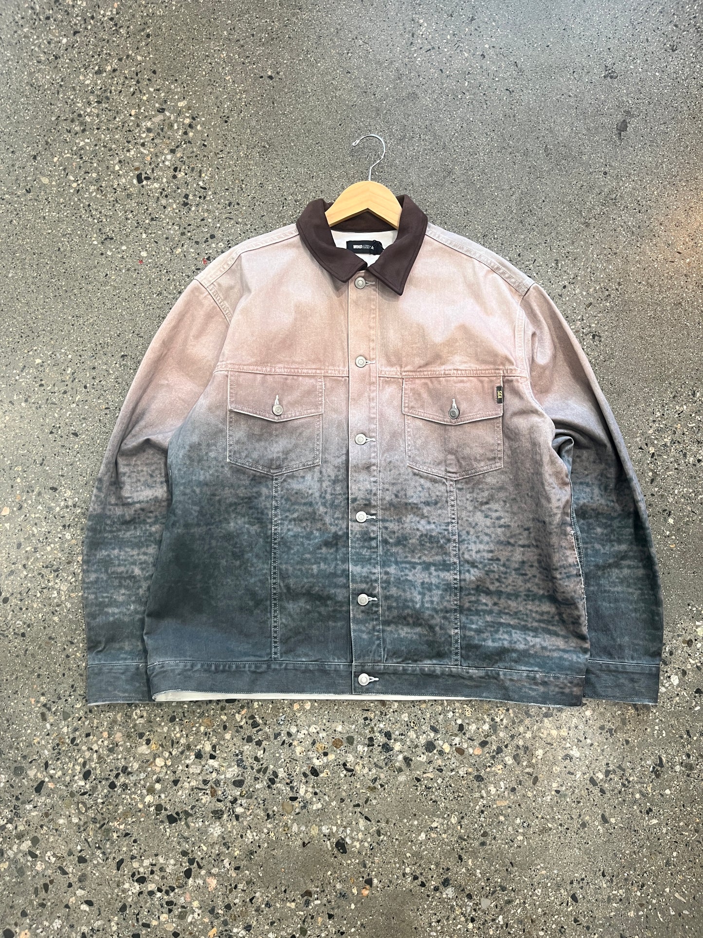 (XL/2X) BNWT Wind & Sea Photo Denim Jacket