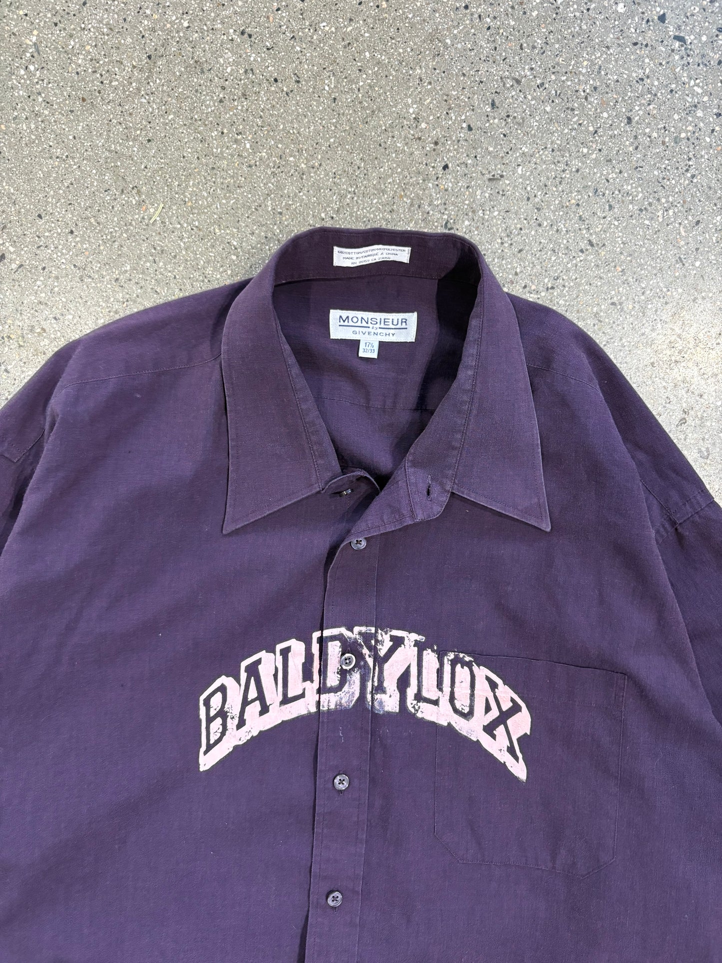 (XL) Baldy 1/1 button up