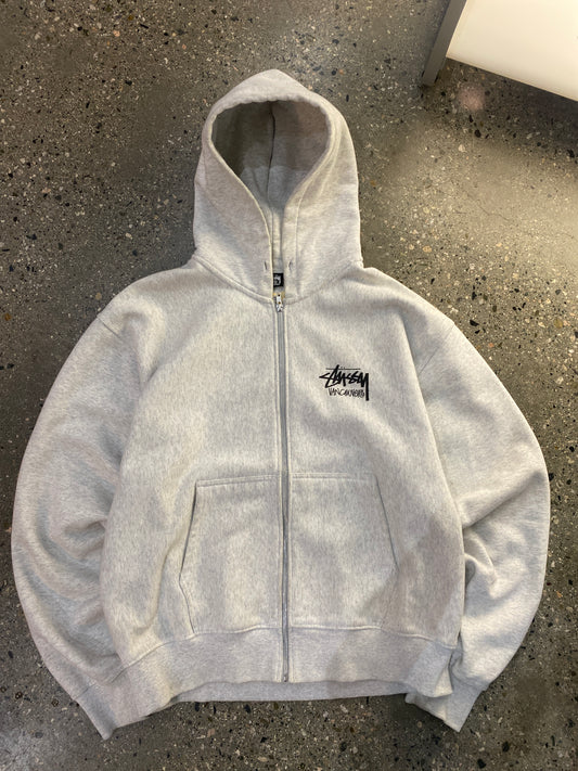 (XL//2X) Stussy Grey Vancouver Zipup