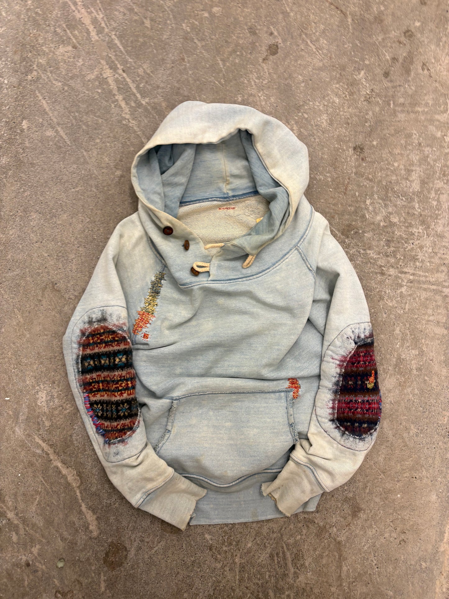(S) Kapital Baby Blue Hoodie