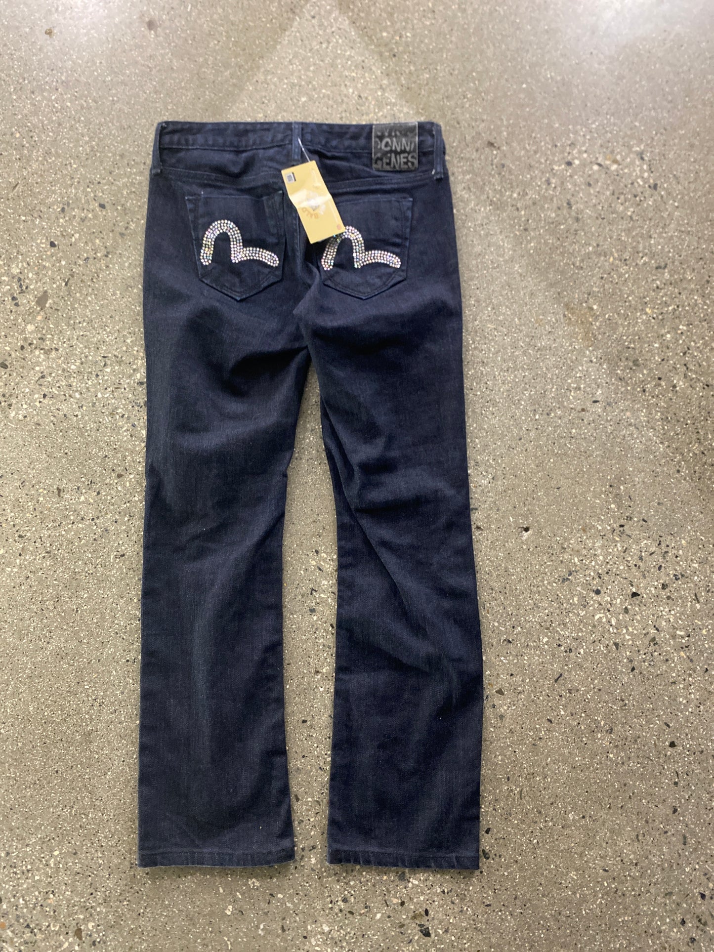 (26” )Evisu Slim Bootcut Jeans
