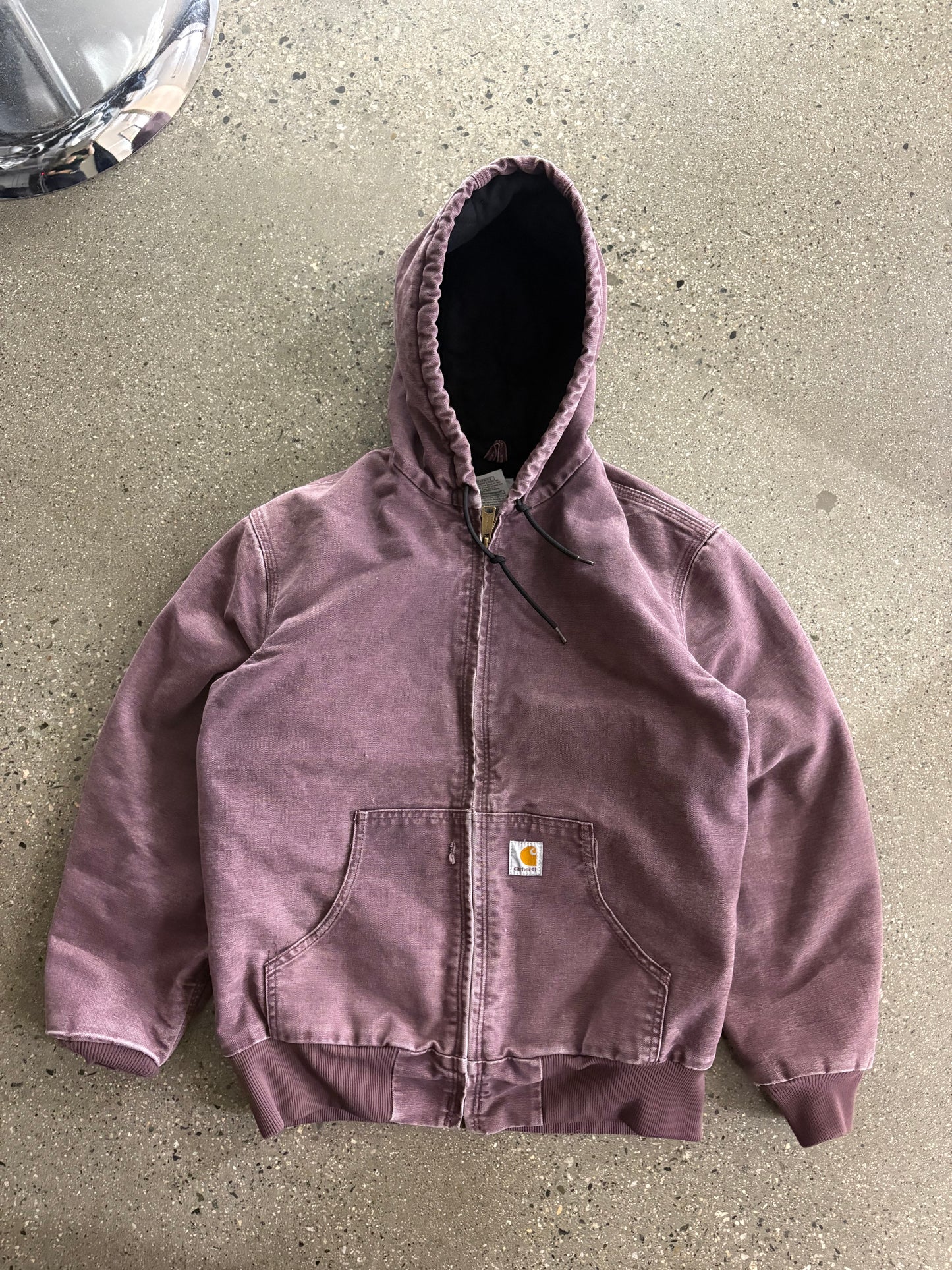(S/M) Vintage Periwinkle Carhartt Hooded