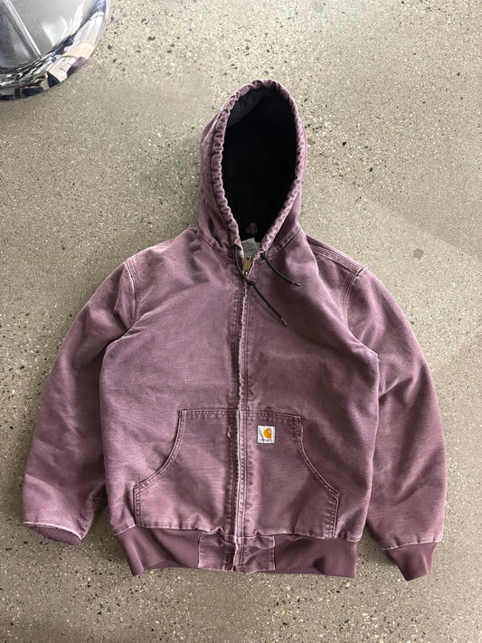 (S/M) Vintage Periwinkle Carhartt Hooded
