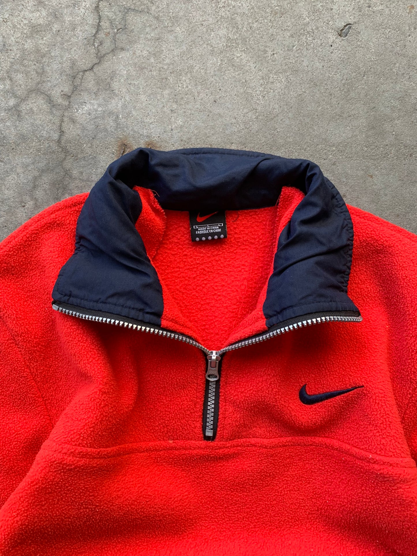 (M) 90’s Nike Quarter Zip Fleece