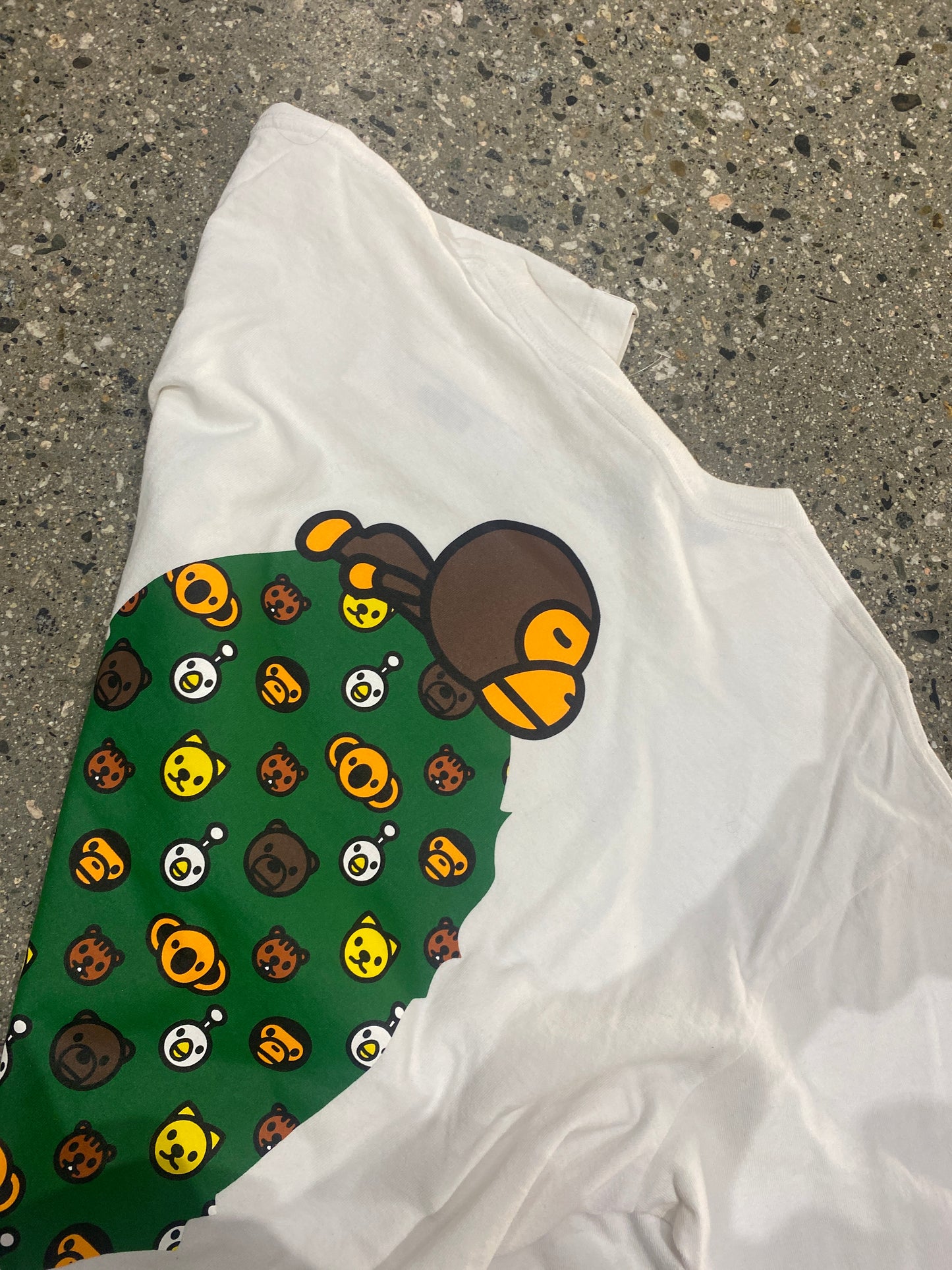 (L) Bape Baby Milo Tree Doublesided Tee