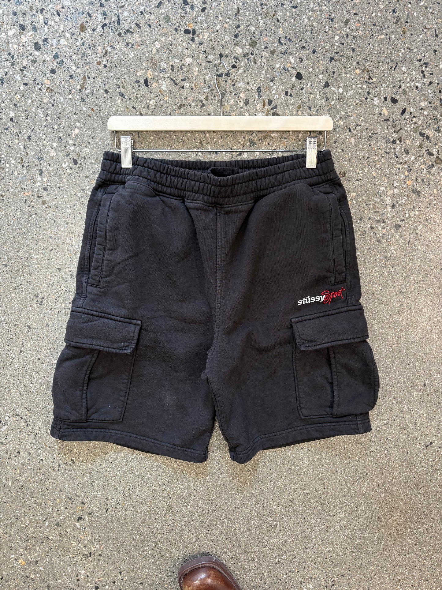 (S) Stussy Sport Cotton Sweat Short
