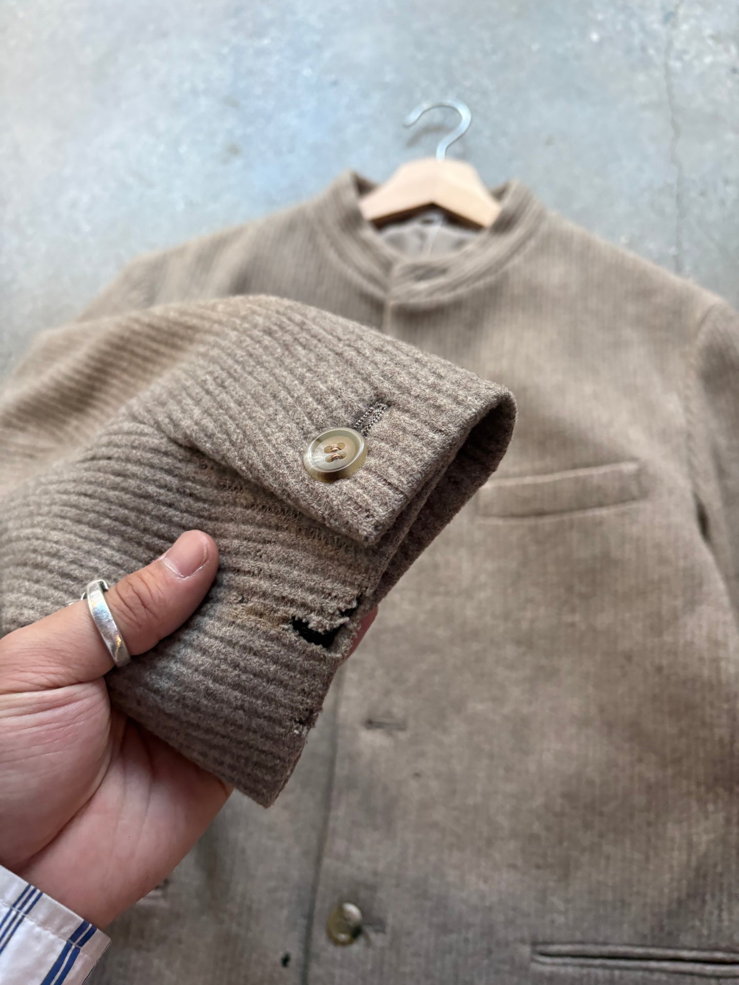 (M/L) 90s Issey Miyake Wool Coat