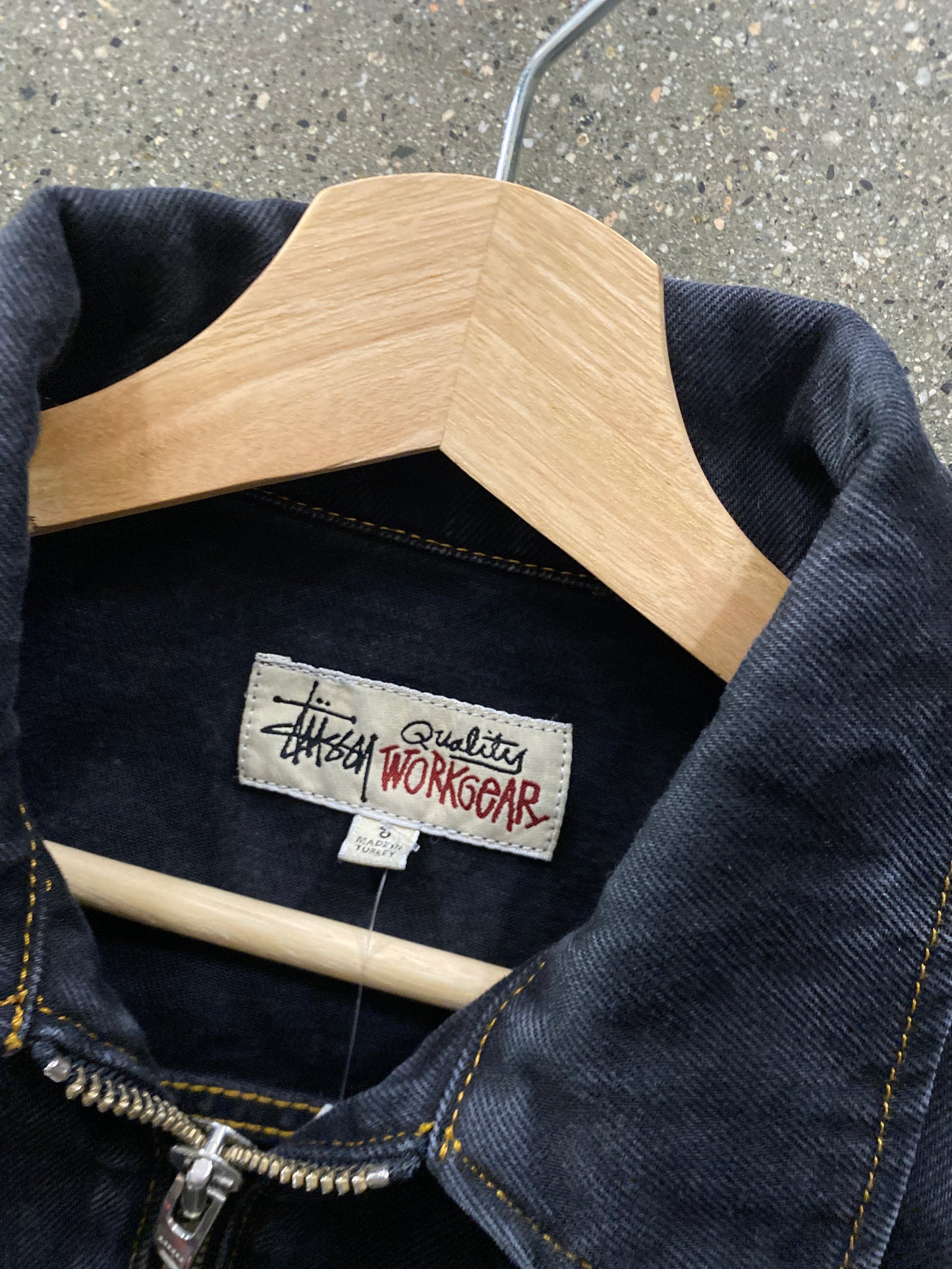 (S) Stussy Workwear Black Jacket