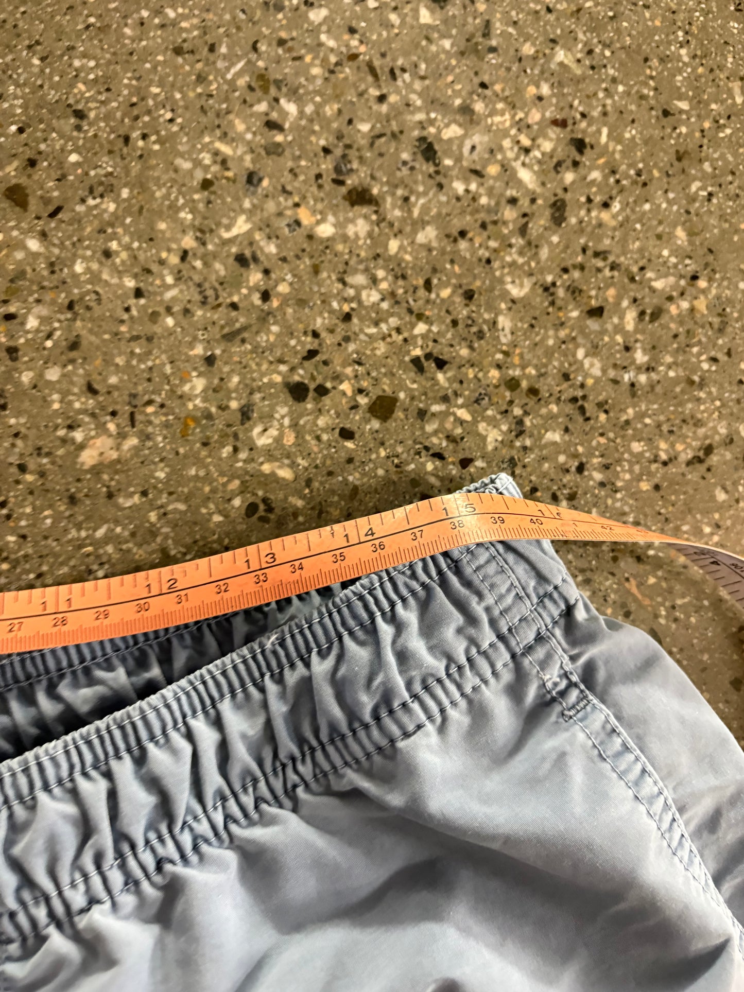 (L) Stussy Ripstop Script Baby Blue Shorts