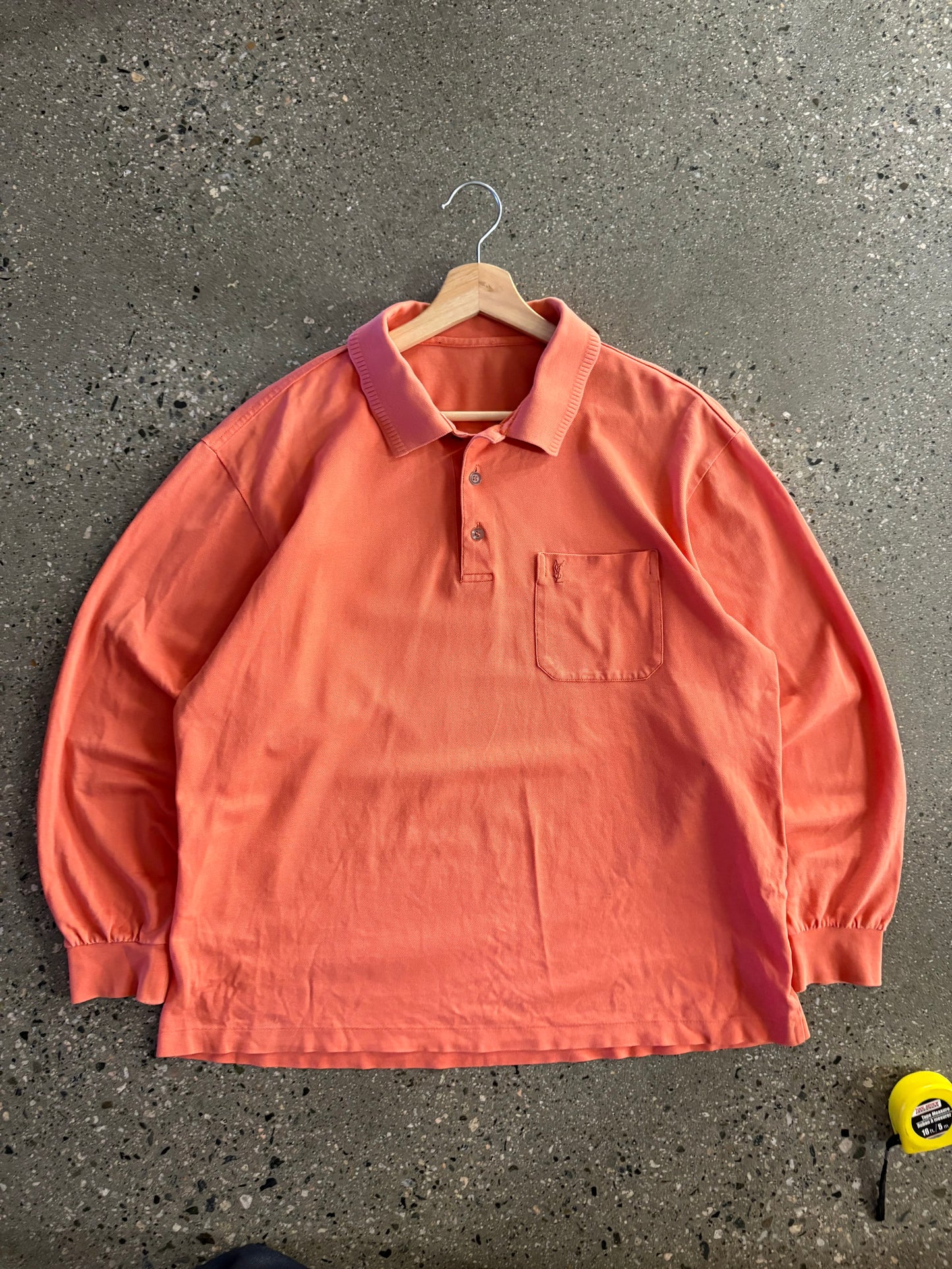 (M/L) 1990s YSL Rugby Polo